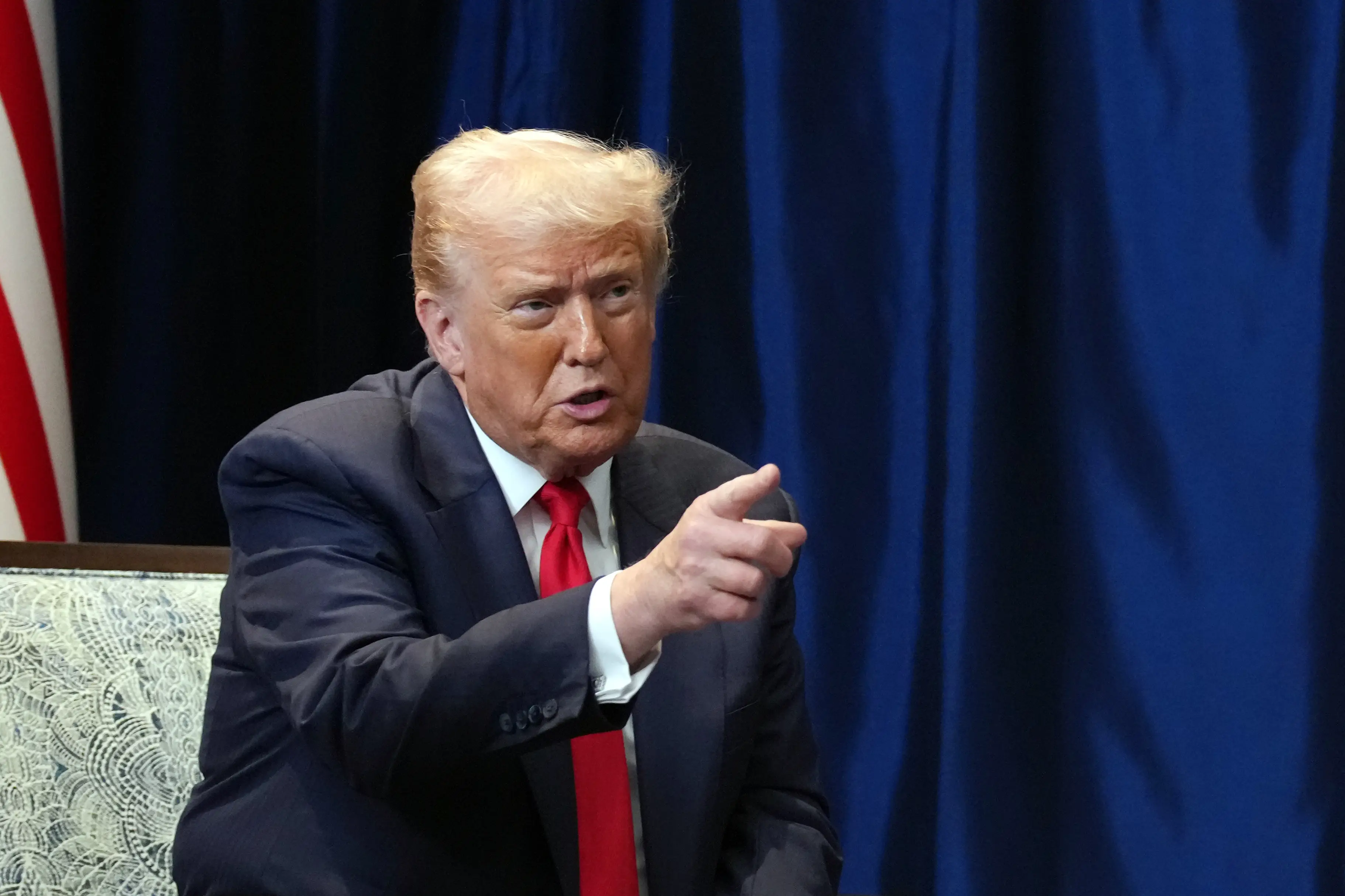 President Donald Trump responded furiously to the numbers (Andrew Harnik/Getty Images)