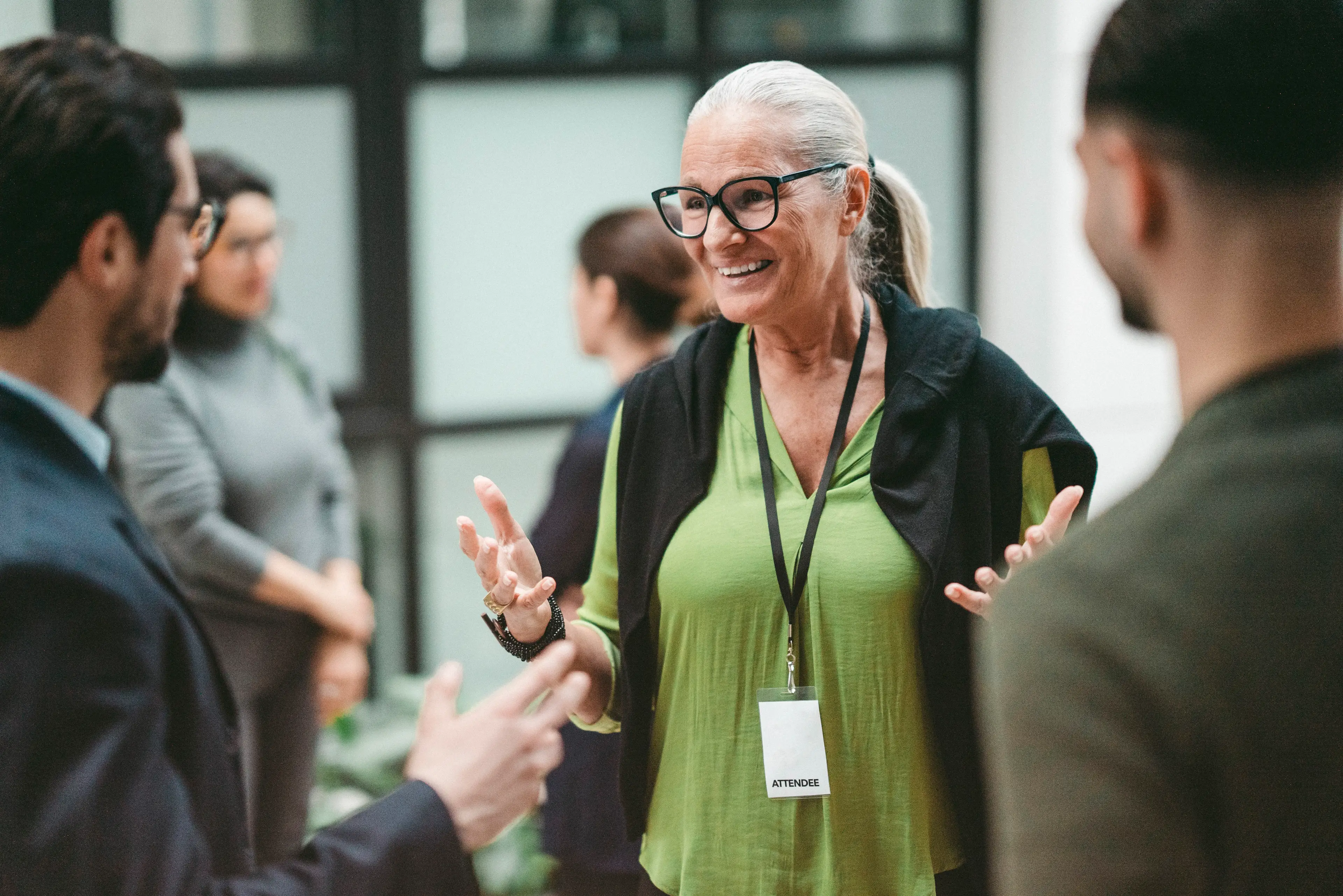 Although, the best way to connect is always in person (Getty Stock Images) 