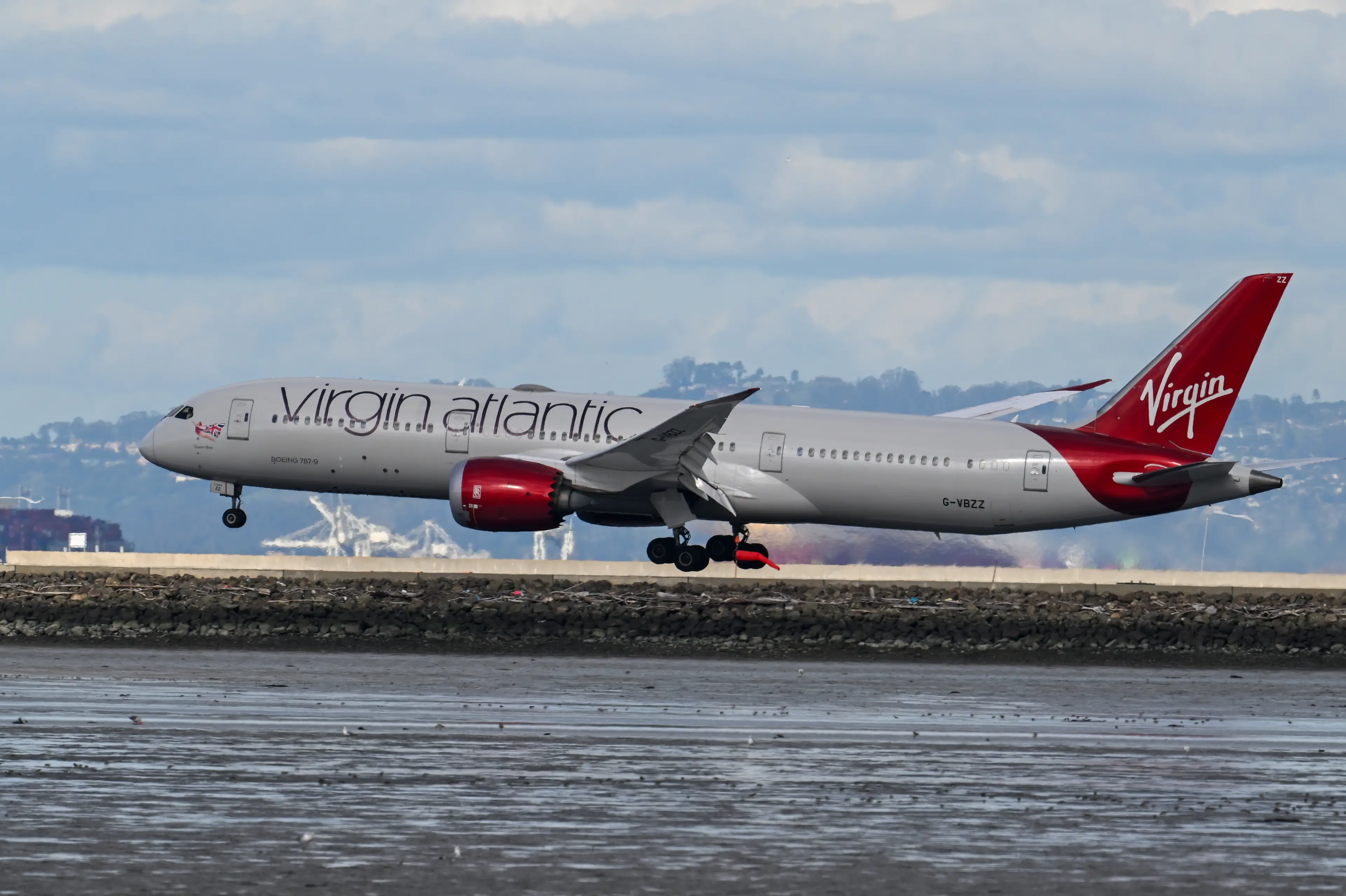 The Virgin Atlantic plane was forced to u-turn (Tayfun Coskun/Anadolu via Getty Images)