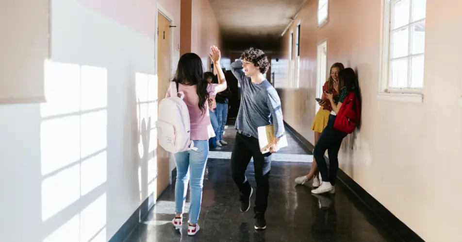 Shin attended four days of classes before she was caught.