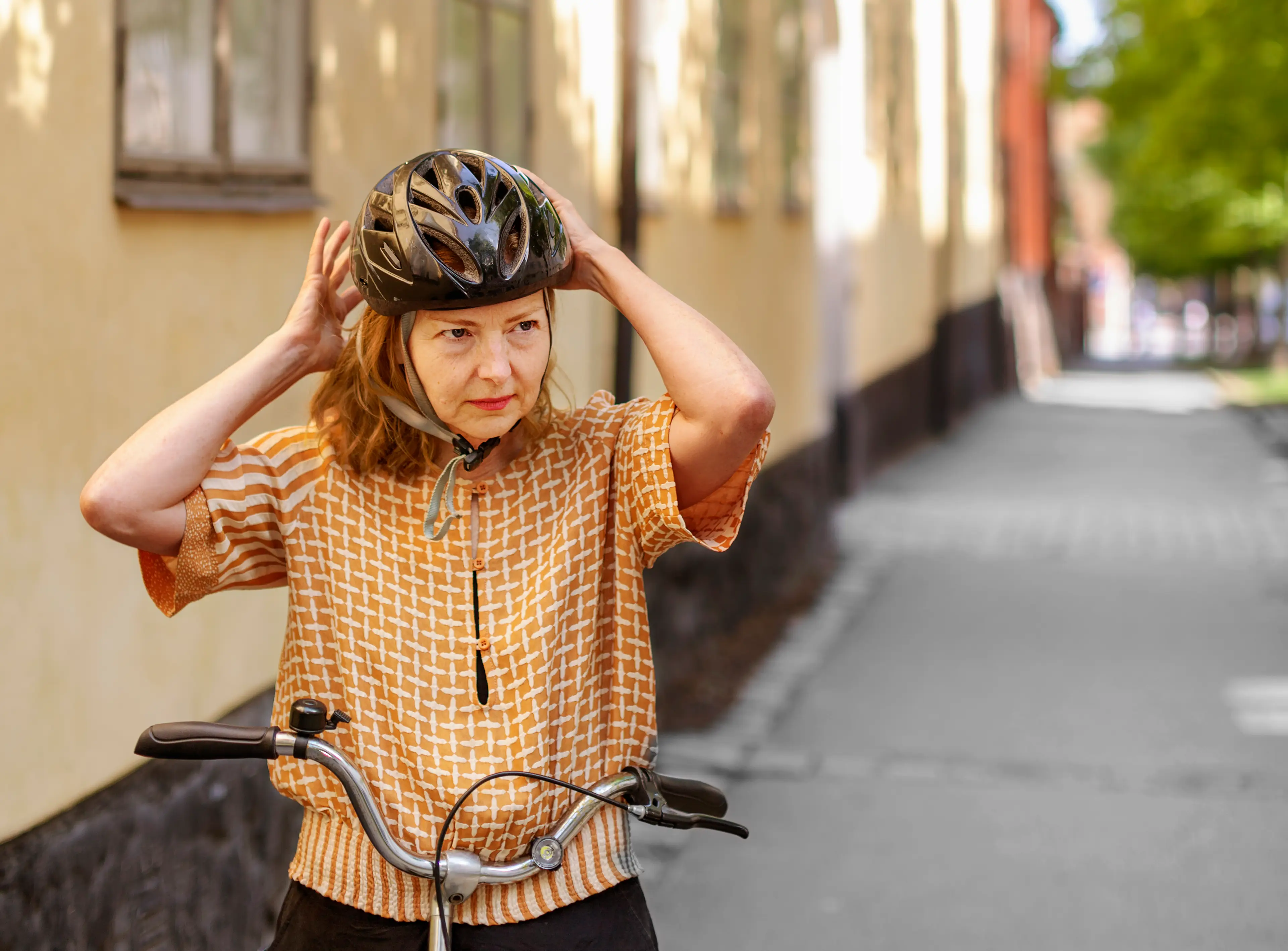 People are strongly advised to wear a bike helmet (Getty Stock)