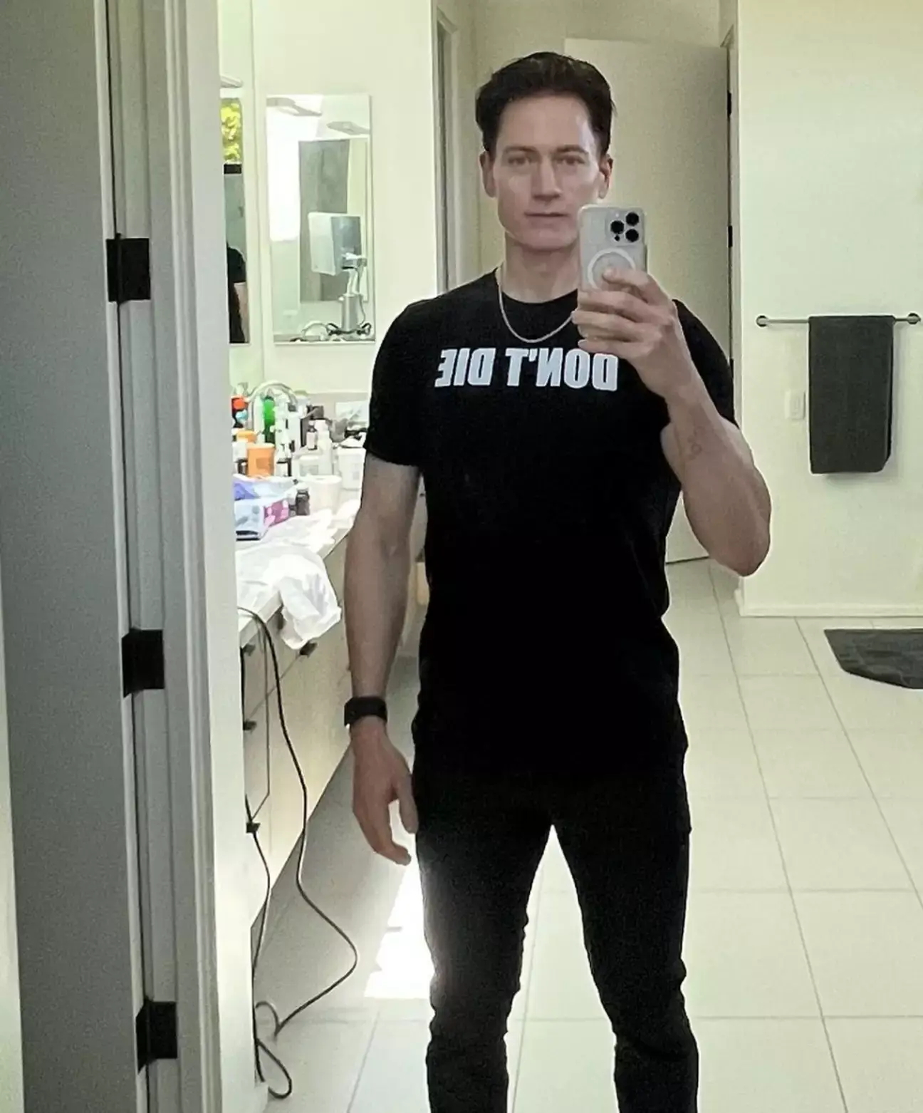 Along with de-aging objectives, Johnson admitted that trolling was one of his goals for 2024.