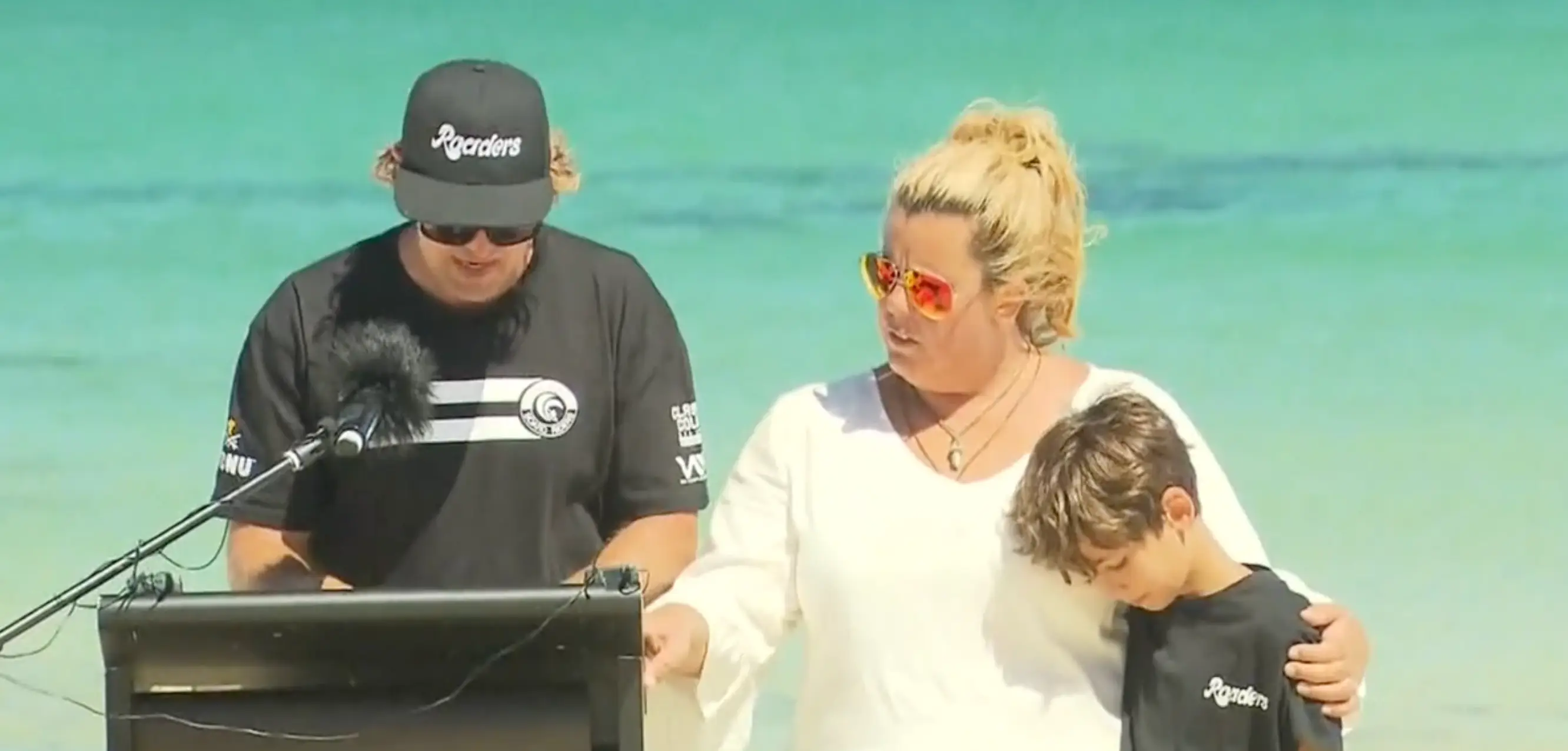 The funeral was understandably an emotional affair.