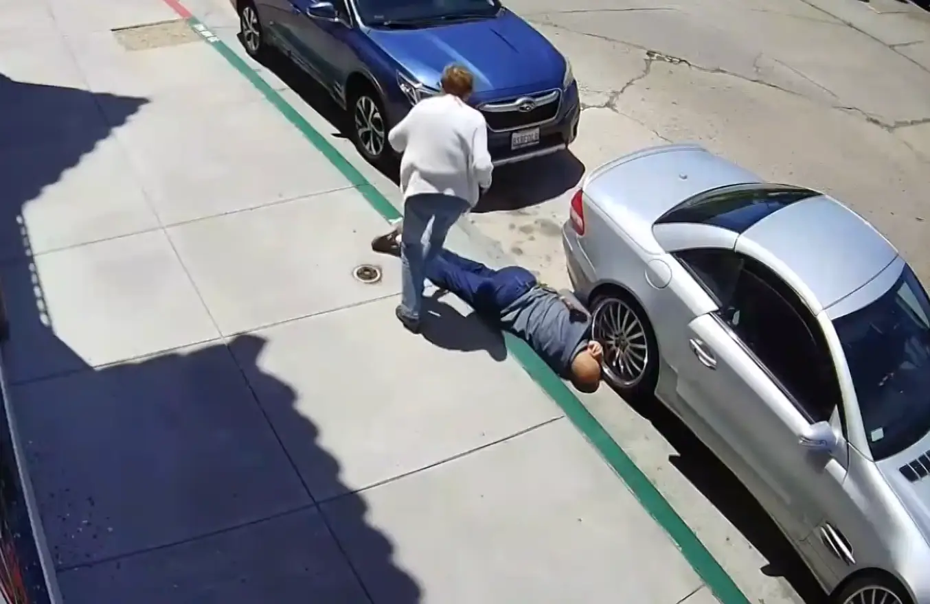 The elderly man suffered serious injuries from the fall (CBS 8 San Diego) 