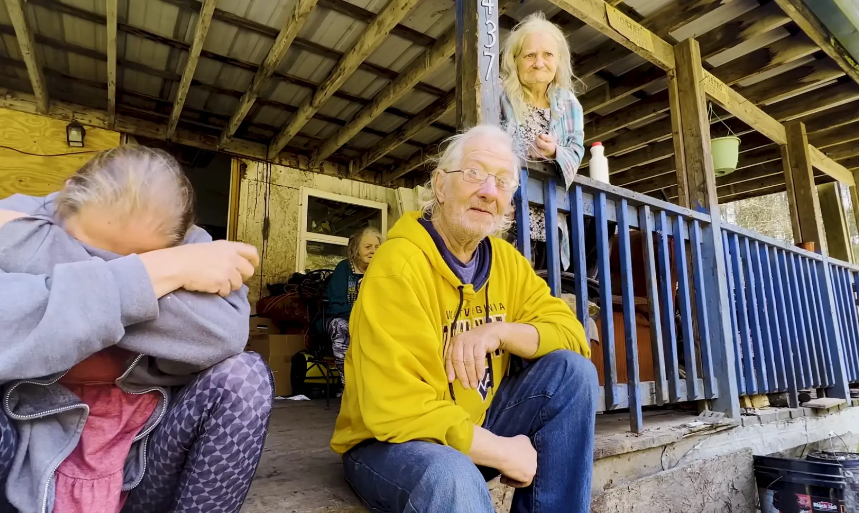 Mark had been told that Larry - pictured - had died (Soft White Underbelly/YouTube)