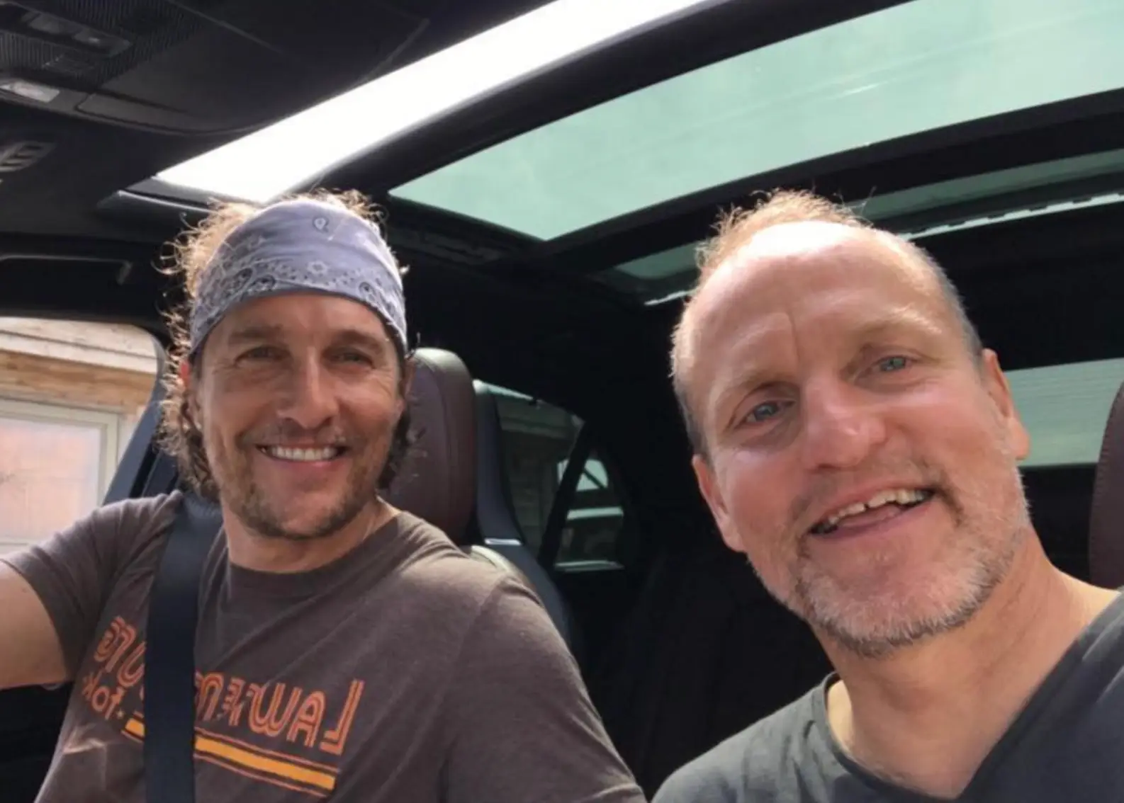 Harrelson says he's keen to do a DNA test. (Instagram/@woodyharrelson)