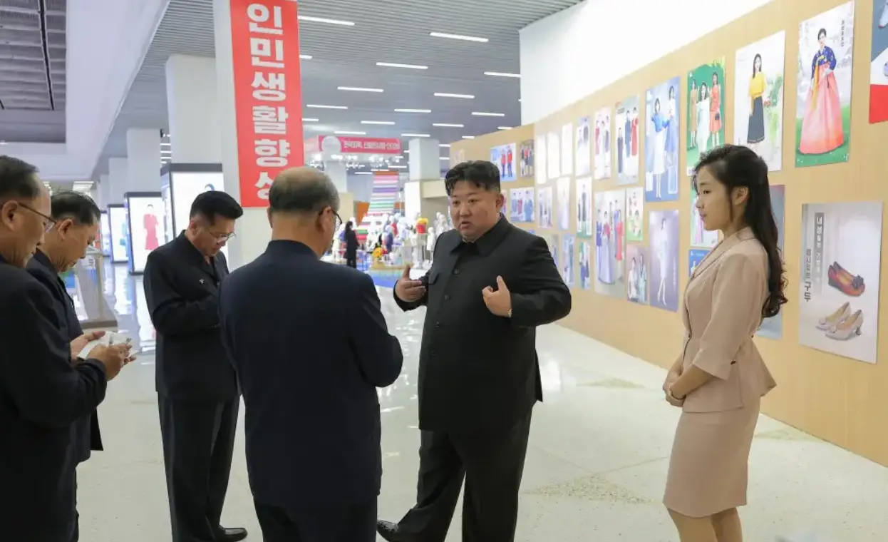 The North Korean supreme leader certainly isn't dead... (Korean Central News Agency)