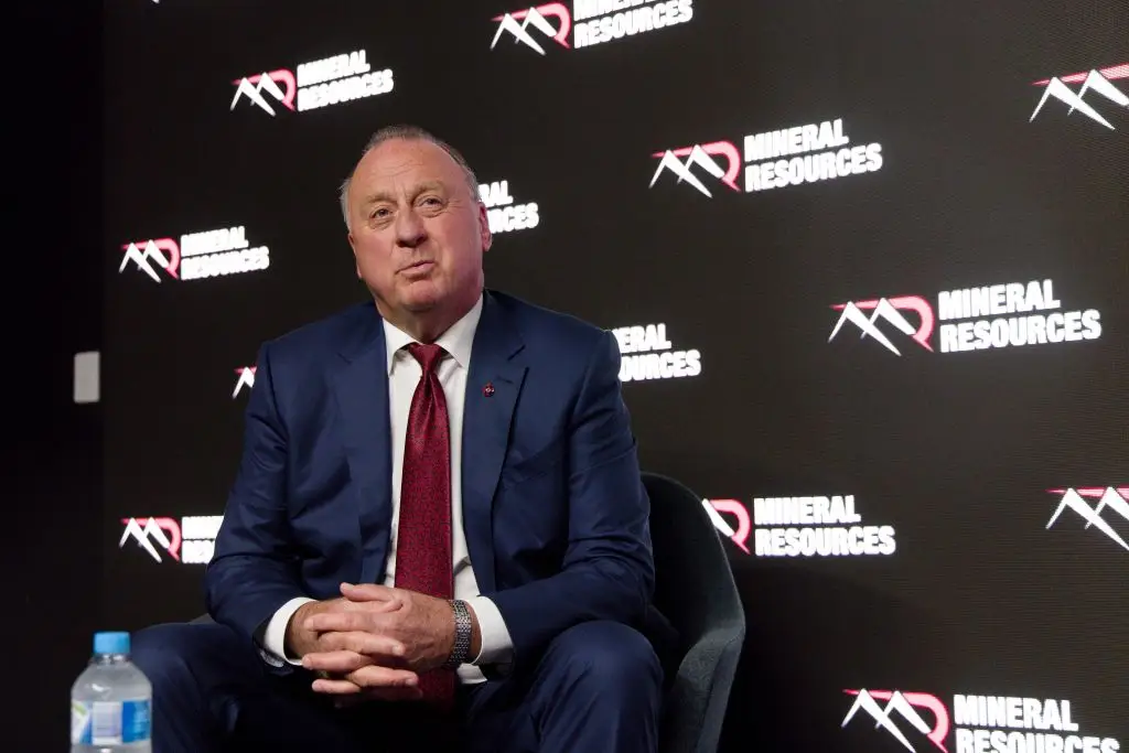 Ellison sparked controversy online with his remarks that were posted to YouTube (Trevor Collens / Australian Financial Review via Getty Images)