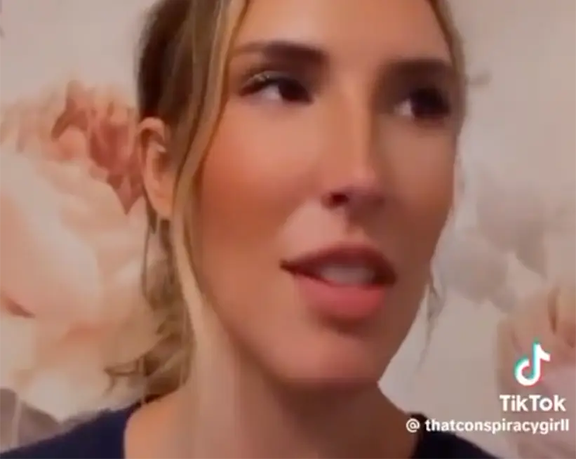 A conspiracy theorist reckons there are some disturbing parallels between the song lyrics and our world.