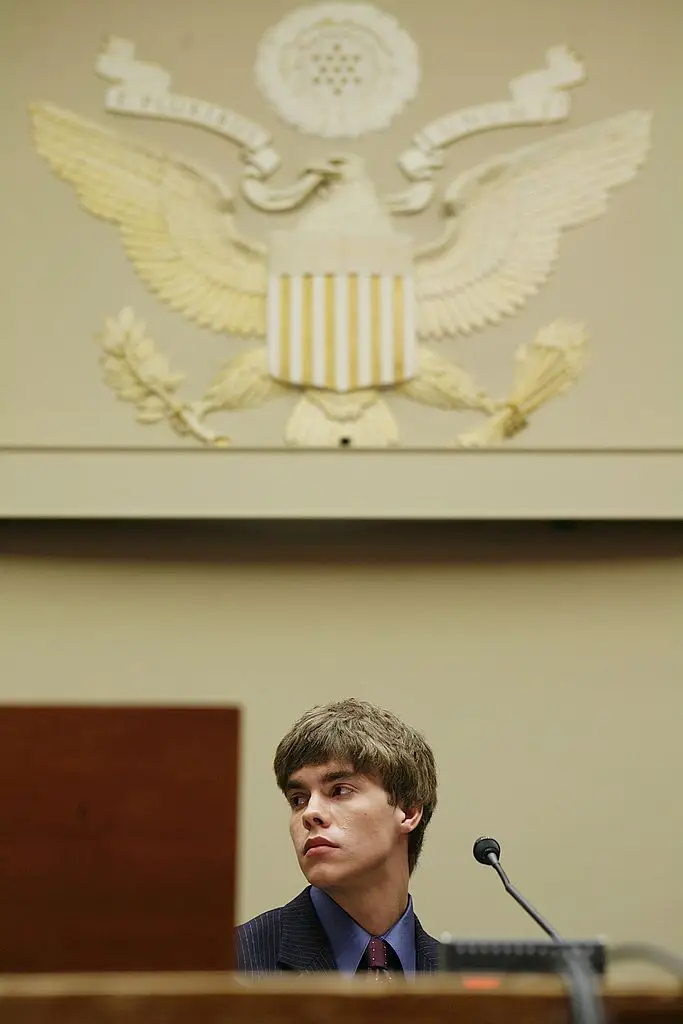 The teen testifying in April 2006 (Chip Somodevilla/Getty Images)