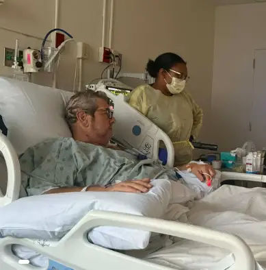 Brian Roush contracted a rare bacterial disease in the Bahamas (GoFundMe)