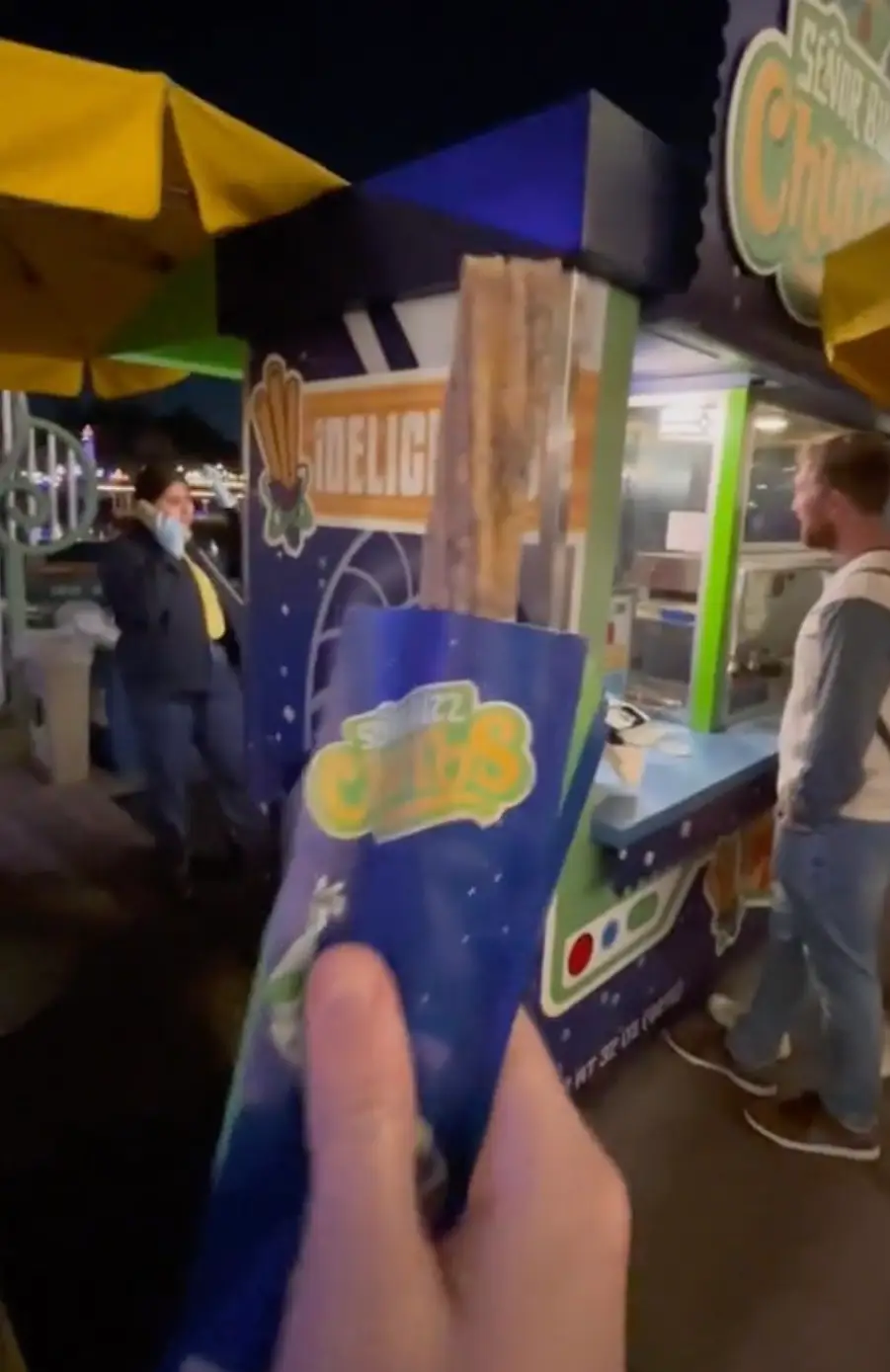 She decided to cheer herself up at Disneyland.