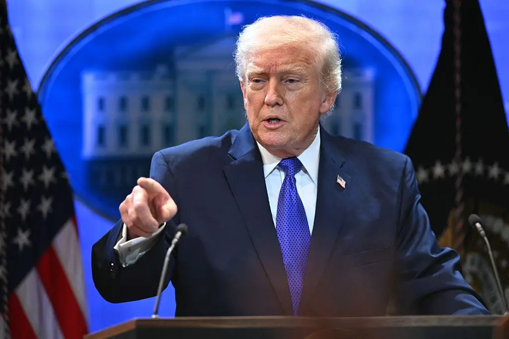 Trump appeared uncharacteristically sympathetic towards Clinton (Mandel NGAN / AFP via Getty Images)