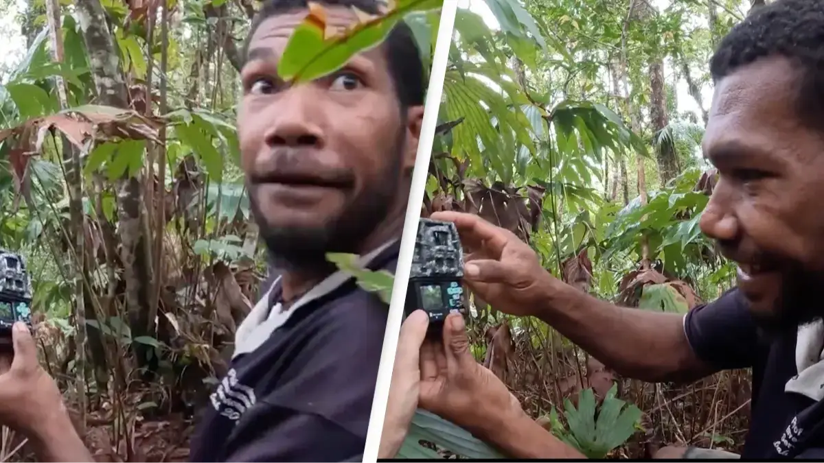 Scientists capture rare images of animal not seen for 140 years and their reactions are heartwarming