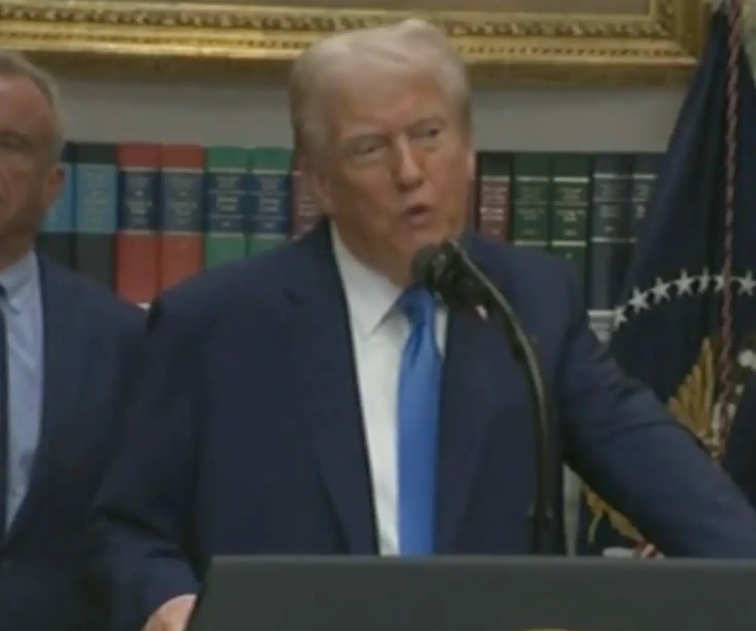 Trump was initially complaining about the cost of drugs in the US (C-Span)