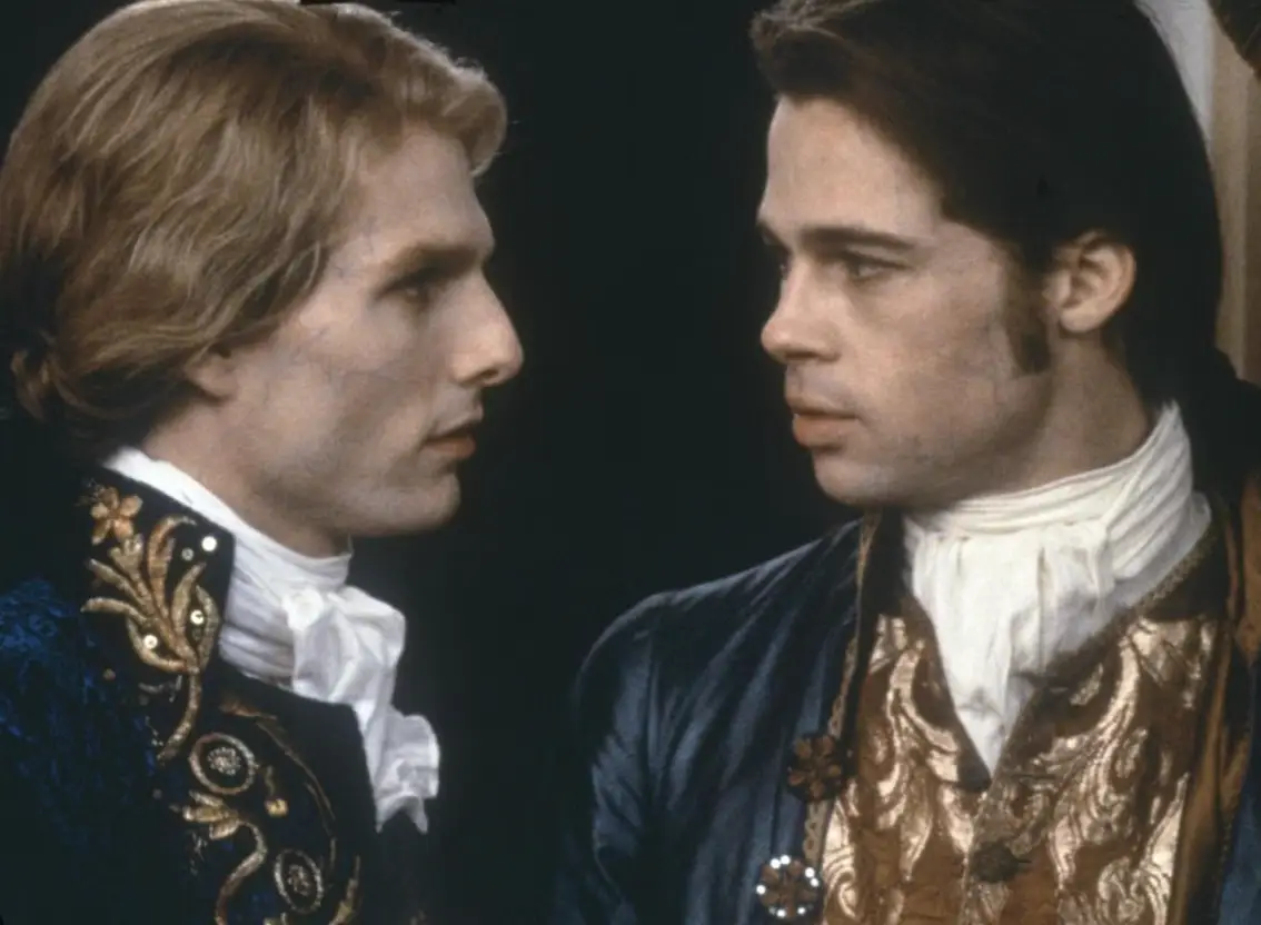 Interview With The Vampire also stars Tom Cruise and Brad Pitt.