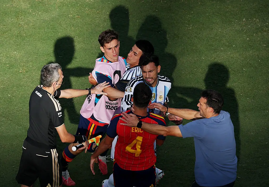 Paredes received FIFA's heaviest sanction with a 10-match suspension (Al Bello/Staff/Getty Images)