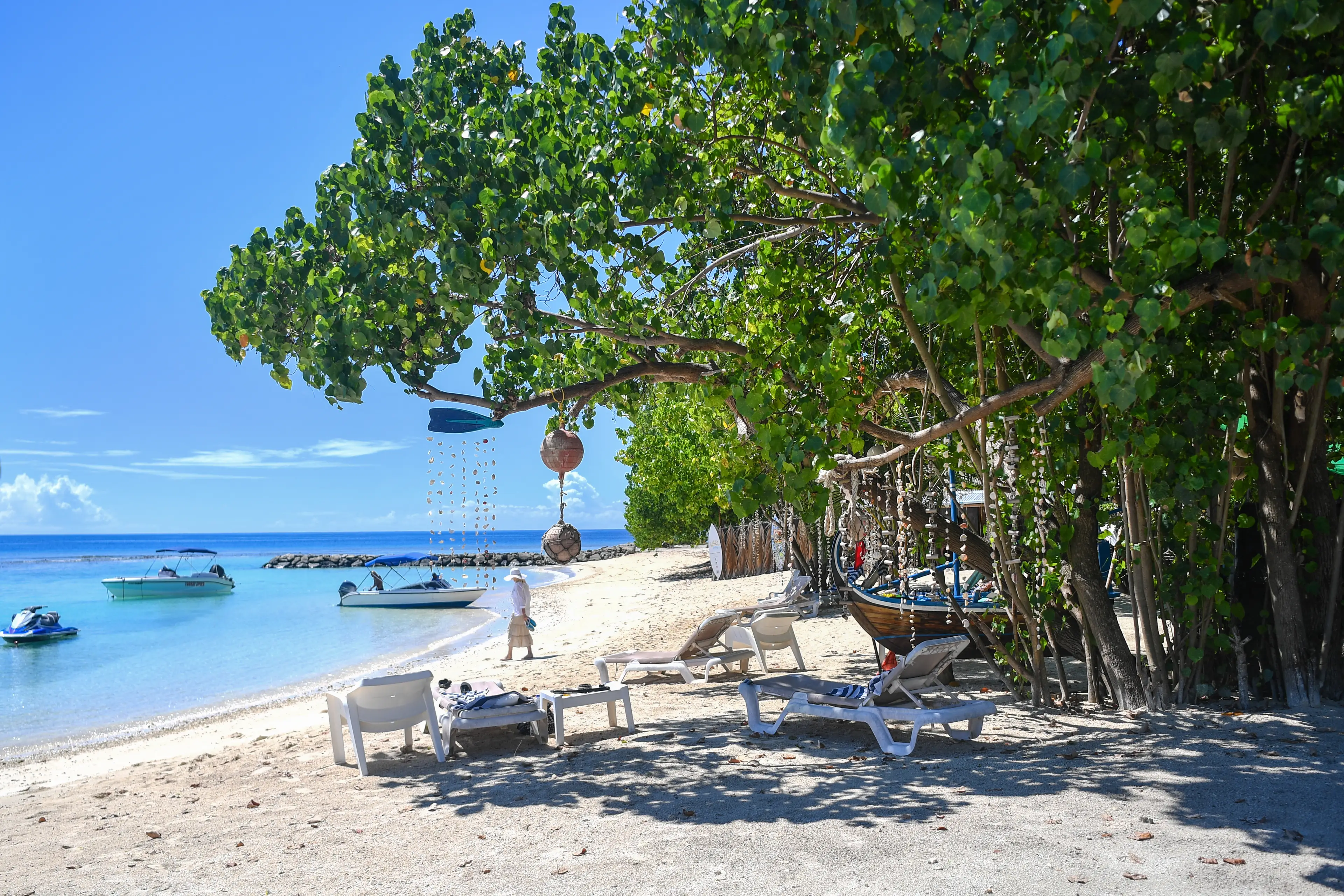 Tourism is important to the Maldives economy (MOHAMED AFRAH/AFP via Getty Images)