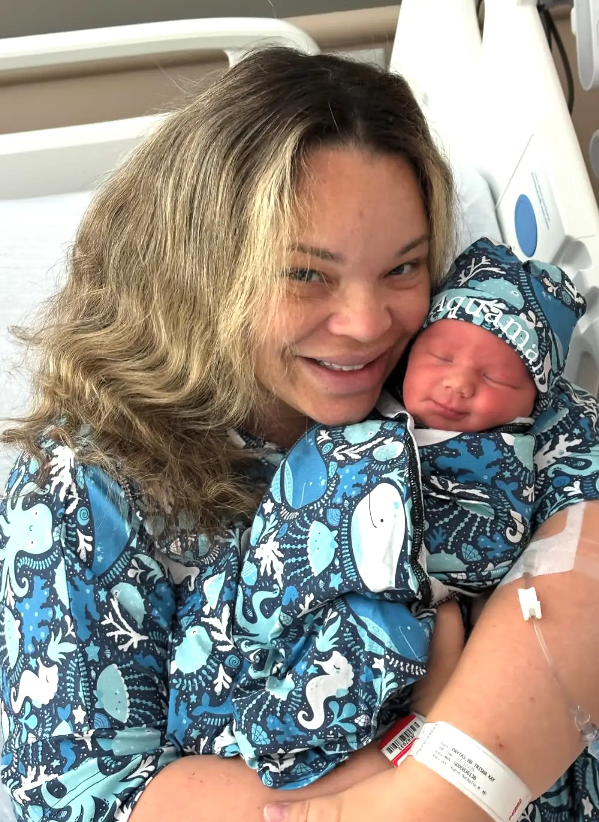 Baby Aquaman with his mom Trisha Paytas (Instagram/trishapaytas)