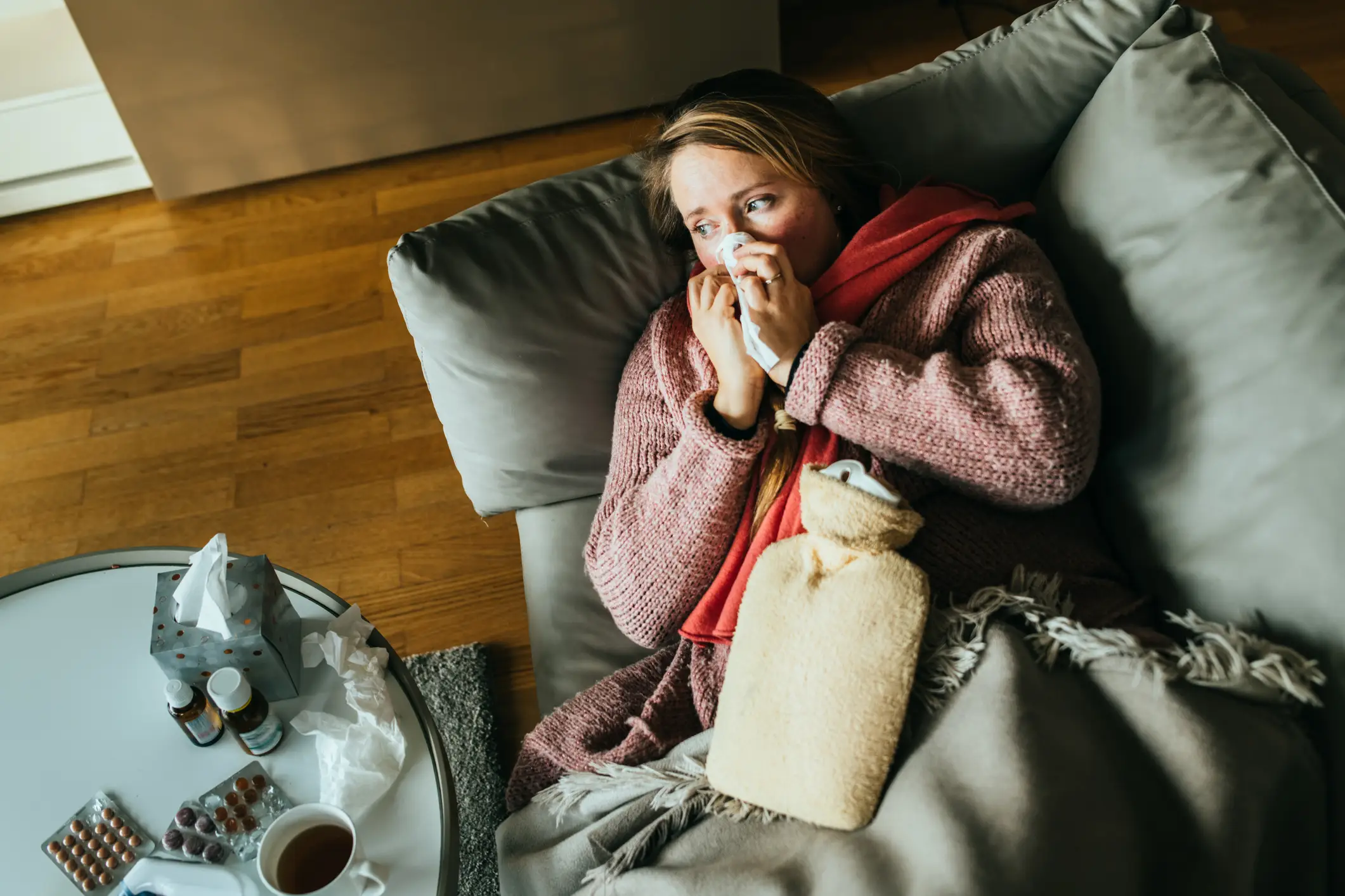 Some of the initial symptoms of the Powassan Virus include fever and vomiting, before developing into more serious life threatening illness (Getty stock image)