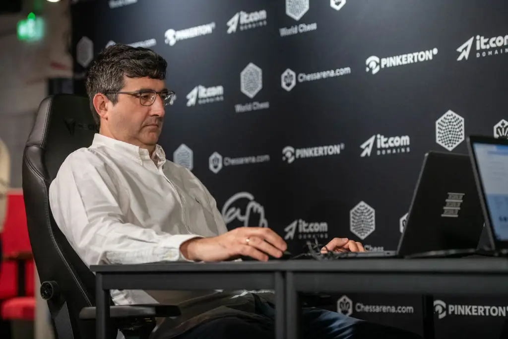 Vladimir Kramnik has spoken out on the accusations (Antony Jones/Getty Images for World Chess)