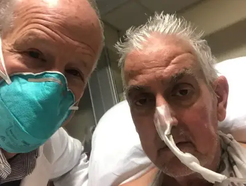 David Bennett underwent the historic transplant back in January, making him the first ever person to receive a pig heart.