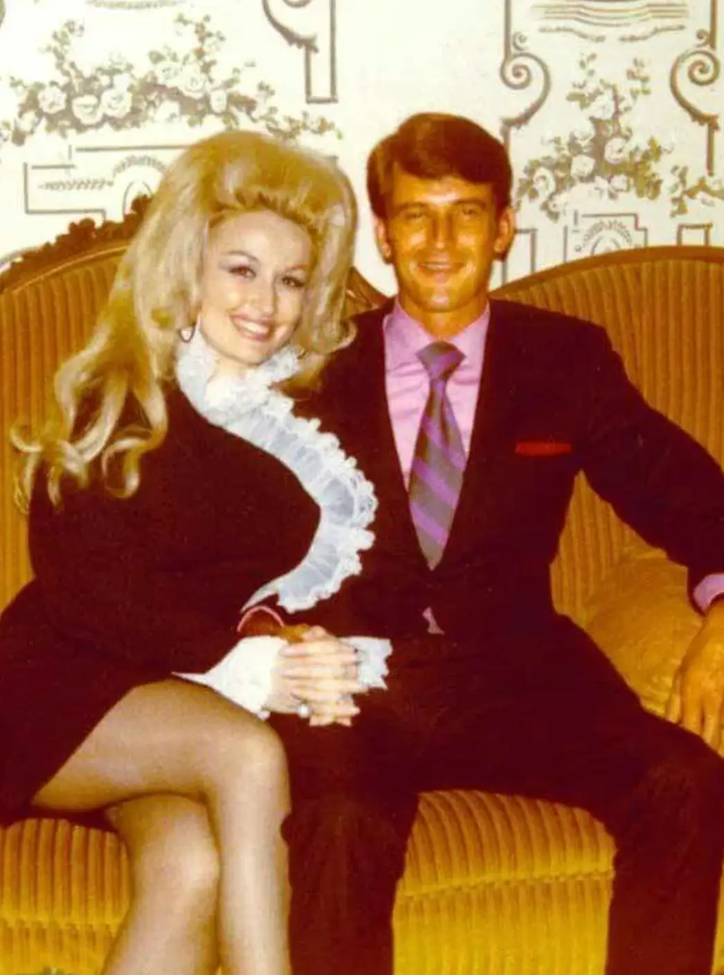 Dolly Parton pictured with her husband Carl Dean (DollyParton.com)