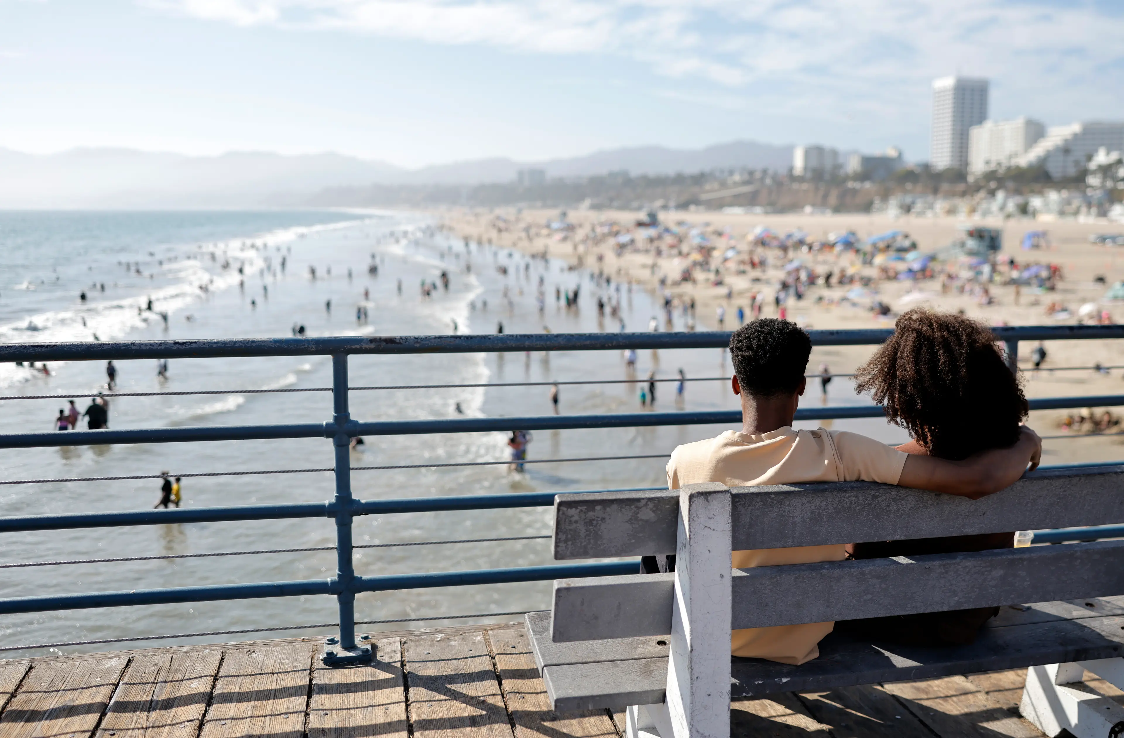 More toasty temperatures are expected in the US over the coming days (Mario Tama/Getty Images)