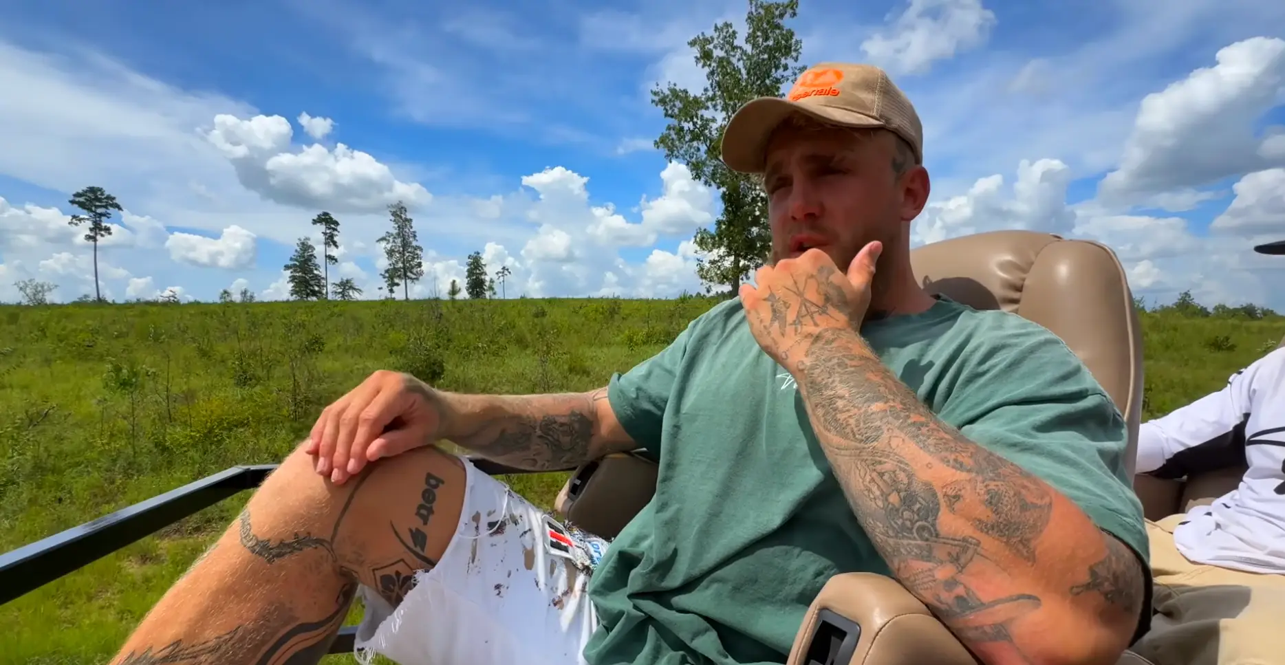 Jake said that he could sell the dirt on the ranch for 'more than $40 million' (YouTube/Jake Paul and Paul Family Ranch)