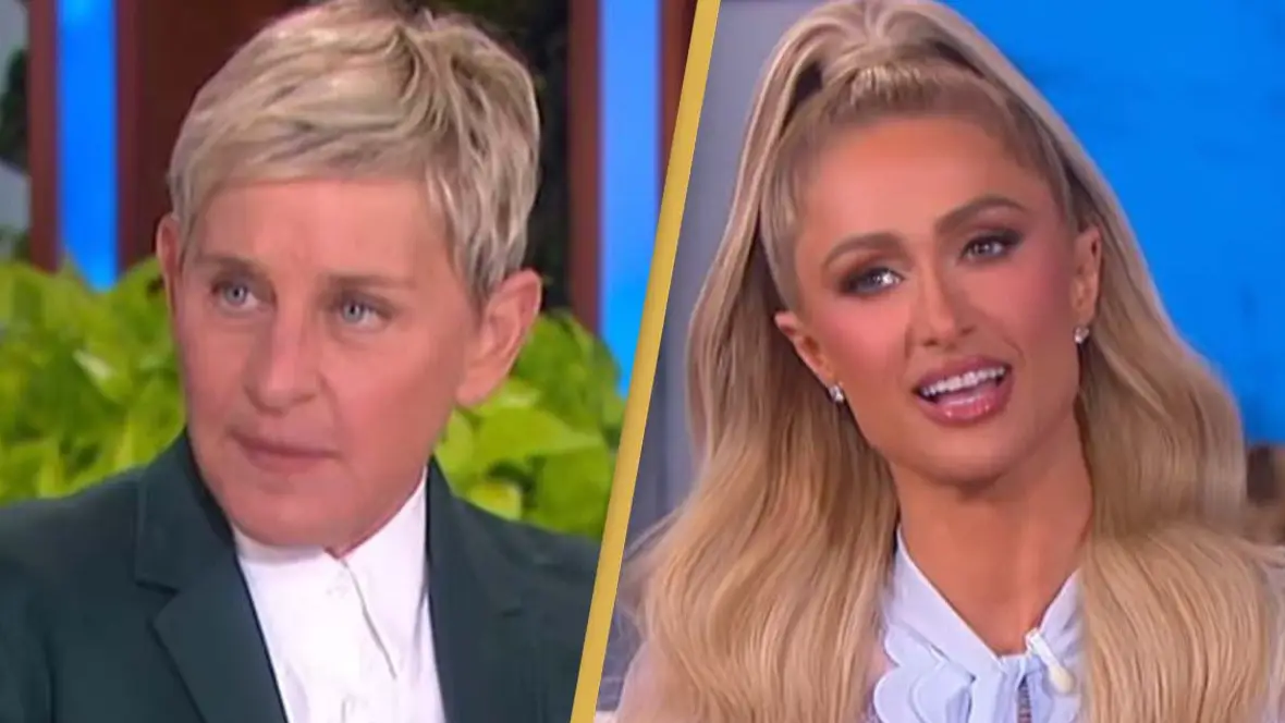Ellen DeGeneres predicted Paris Hilton's baby name a year before she had him