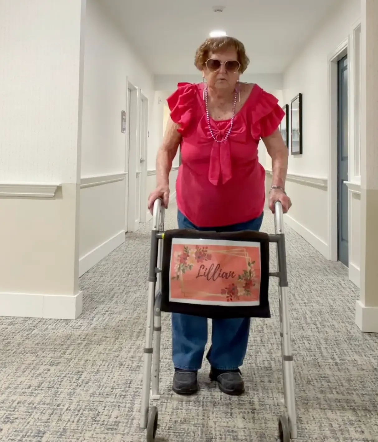 Lillian Droniak was issued with a warning (Instagram/@grandma_droniak)