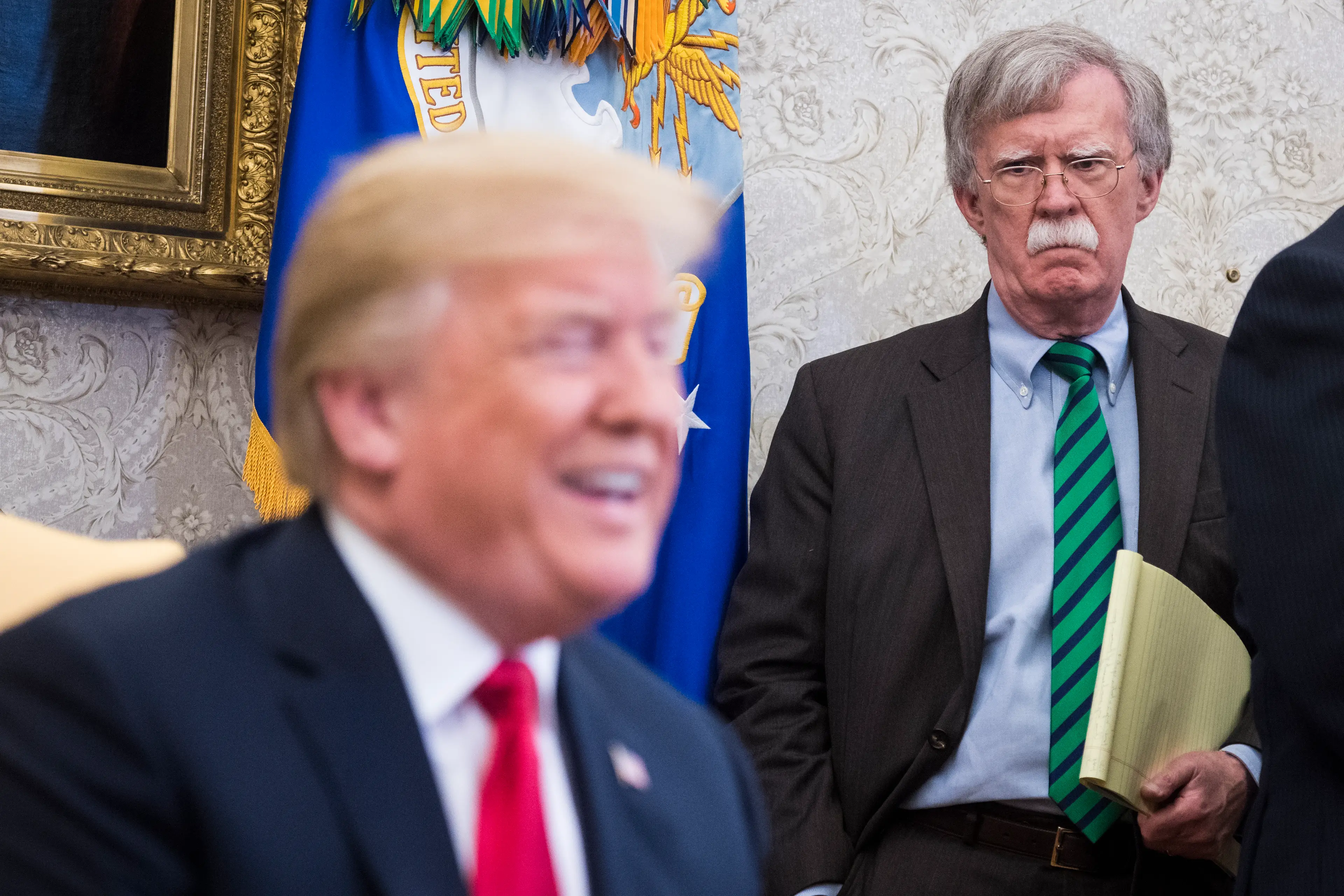 Bolton was Trump's previous top security adviser during his first presidency (Jabin Botsford/The Washington Post via Getty Images)