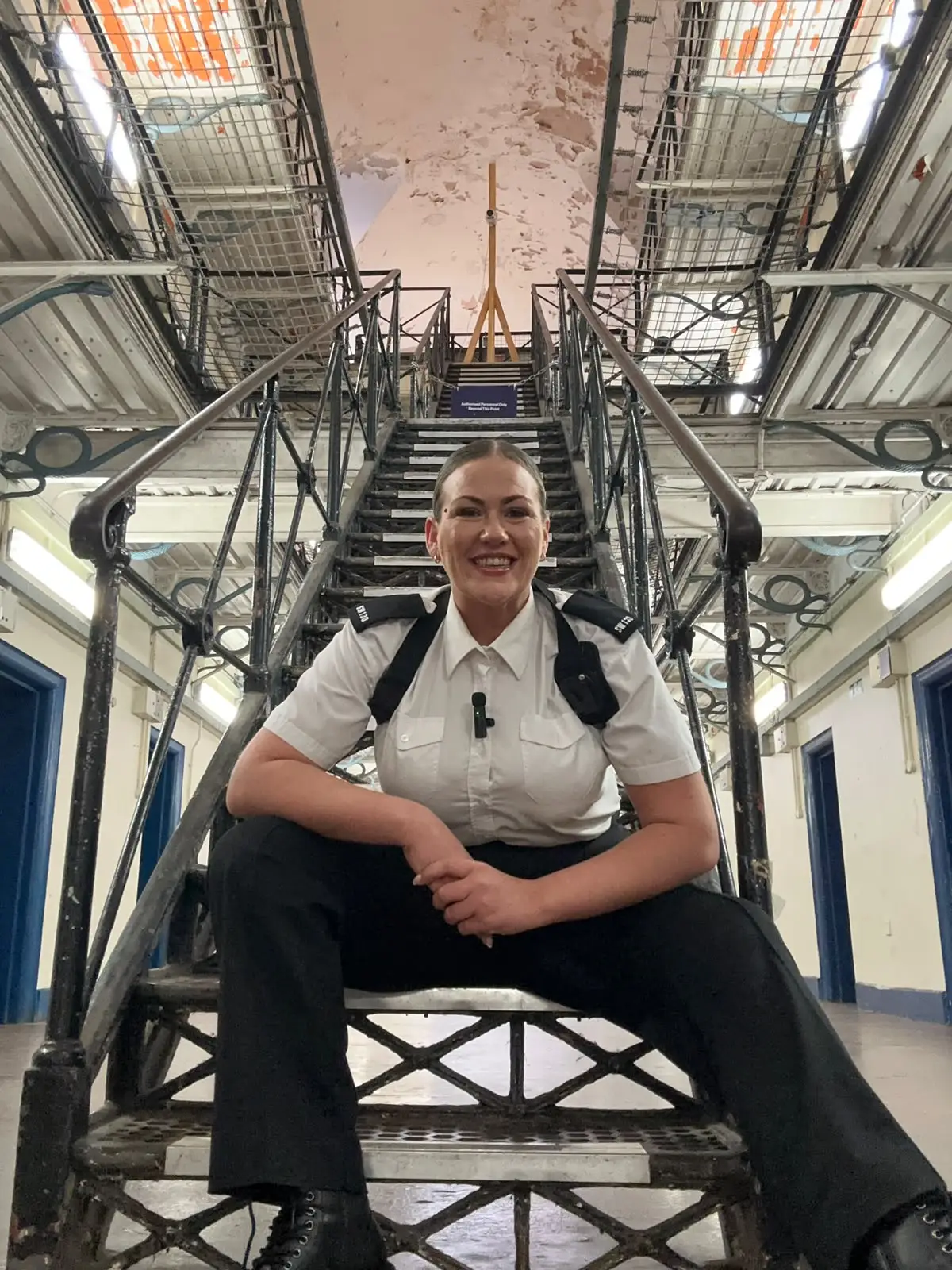 Melissa opened up about the realities of being a female prison guard. (Melissa Burgoyne Cox)