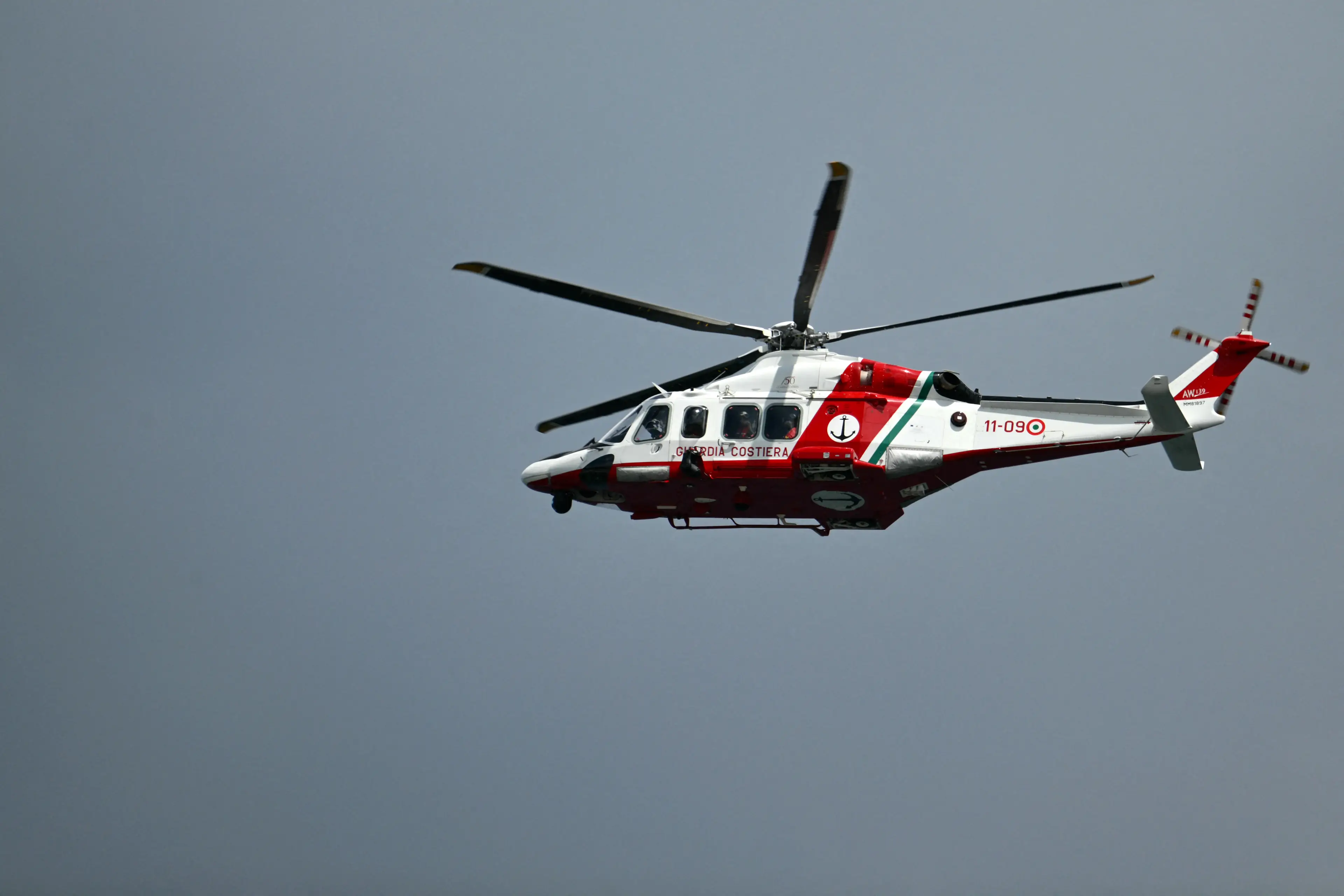 The search for the missing passengers continues (ALBERTO PIZZOLI/AFP via Getty Images) 