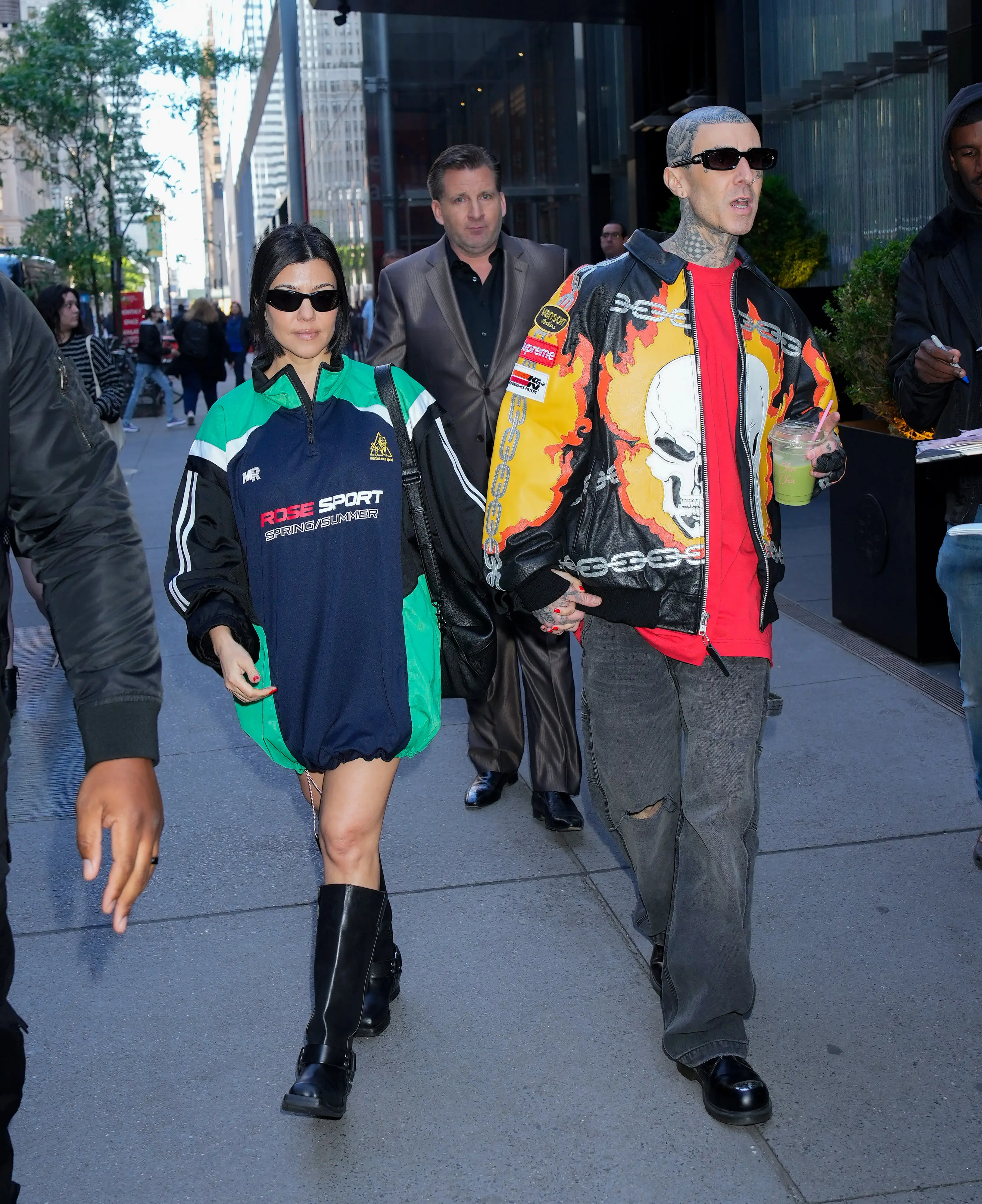 Barker and Kardashian are expecting their first child together.