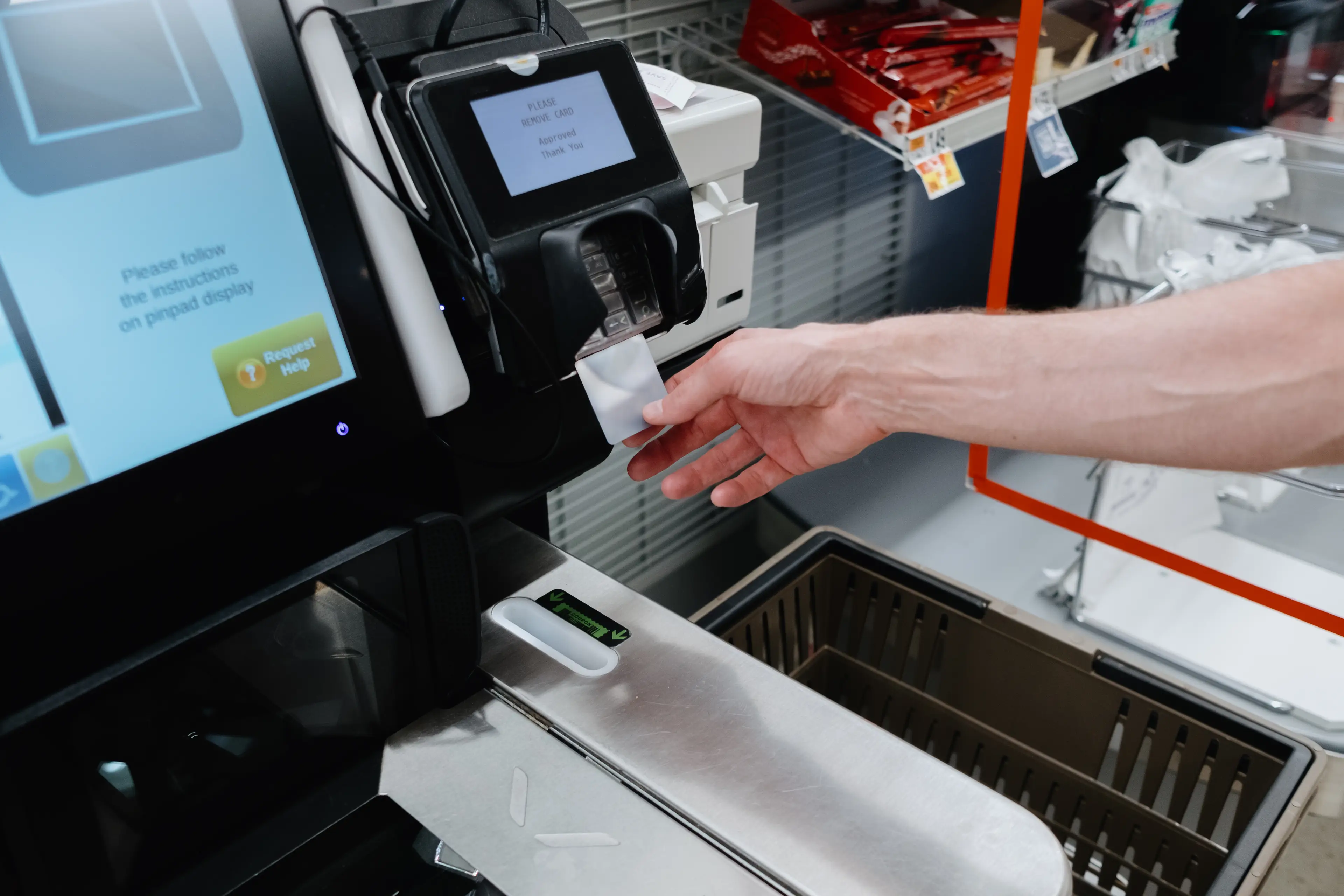 Tipping at self check out machine is becoming more common.