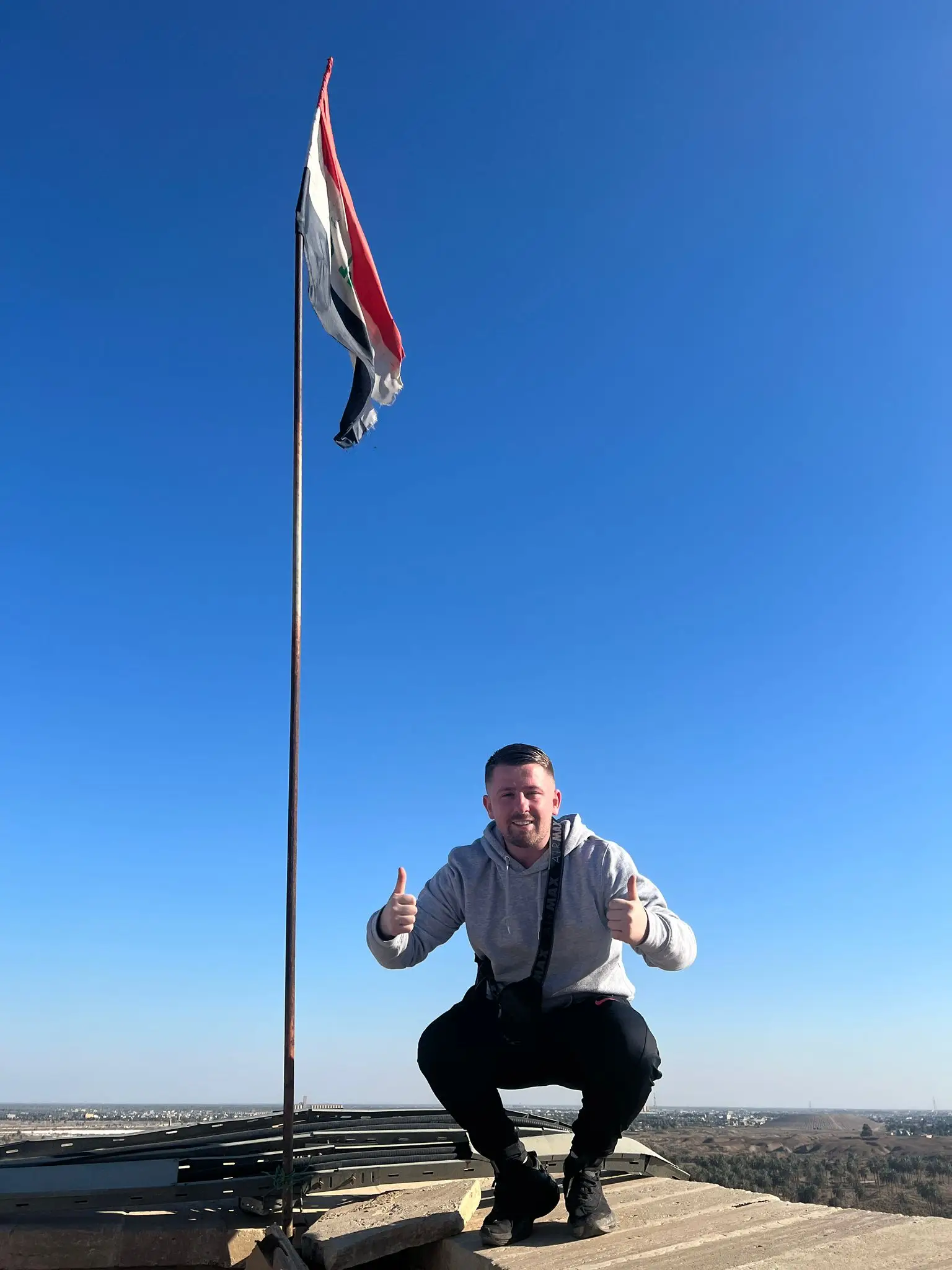 Callum travels the globe and documents it on YouTube. (Supplied)