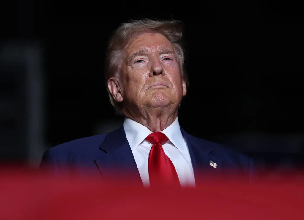 Donald Trump called George Cloone a 'fake actor' back in July (Justin Sullivan/Getty Images)