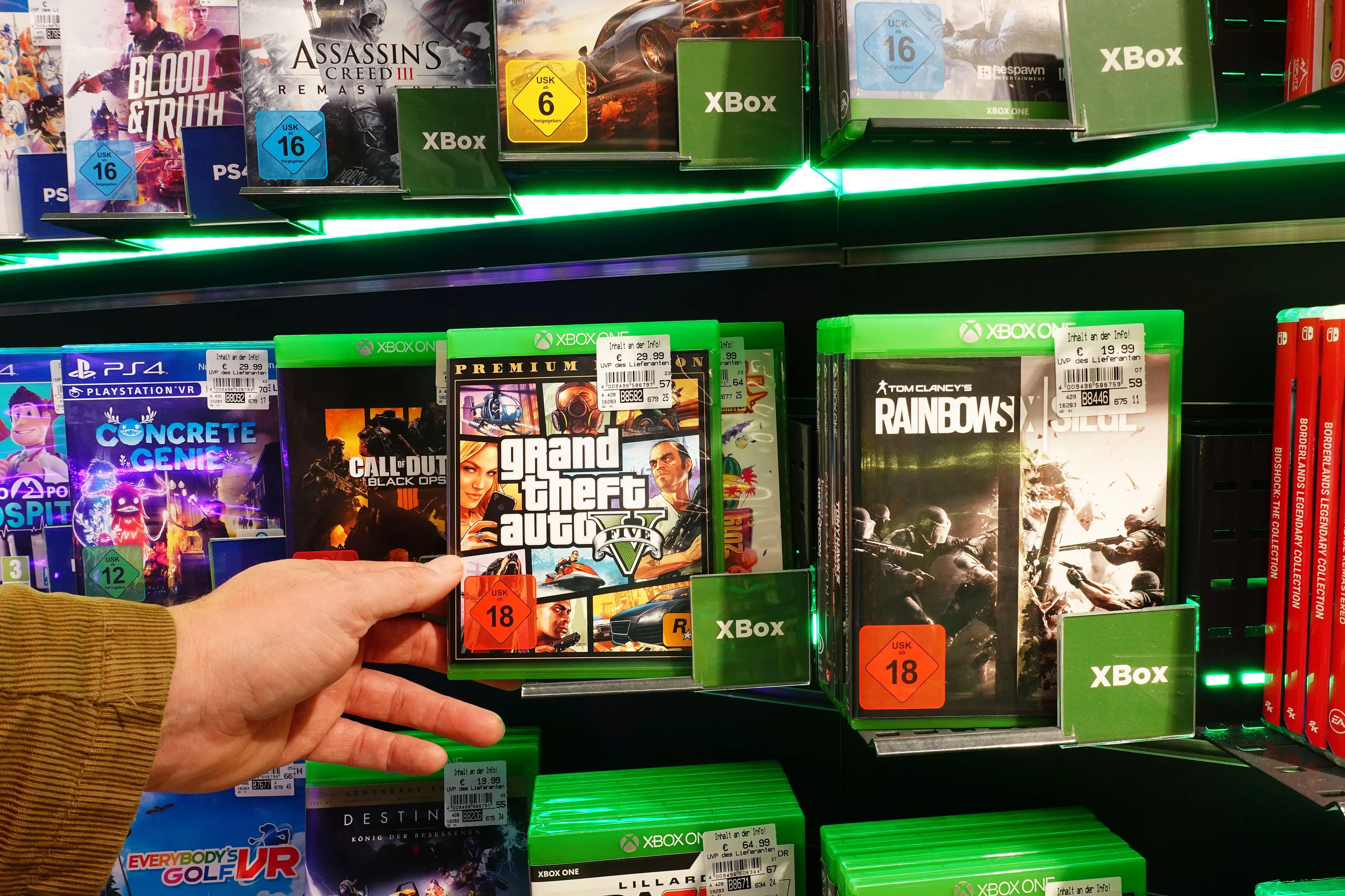 Grand Theft Auto game (Alamy) 