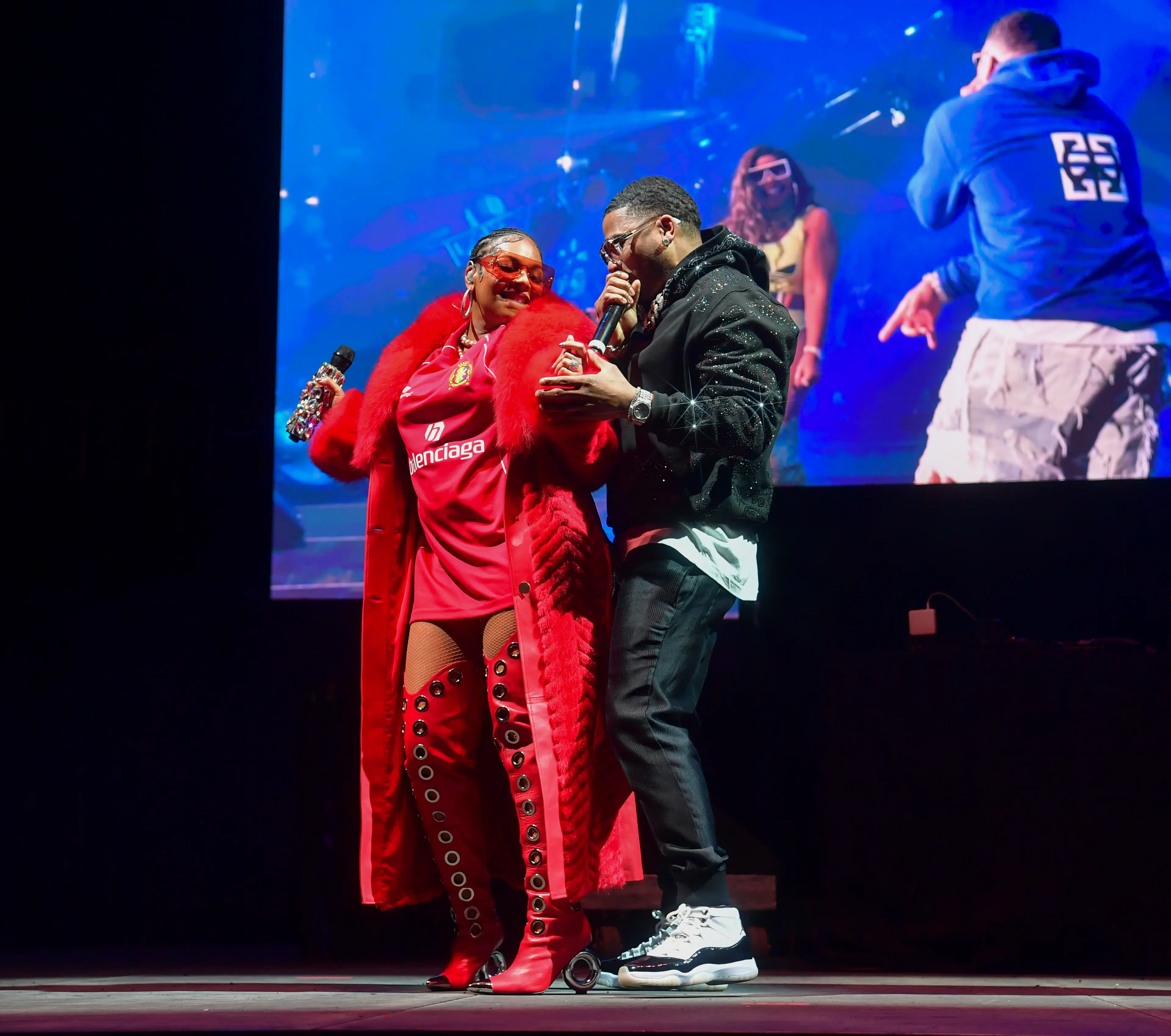 Nelly and Ashanti rekindled their romance and are now engaged and expecting) Getty Images / Prince Williams / Contributor