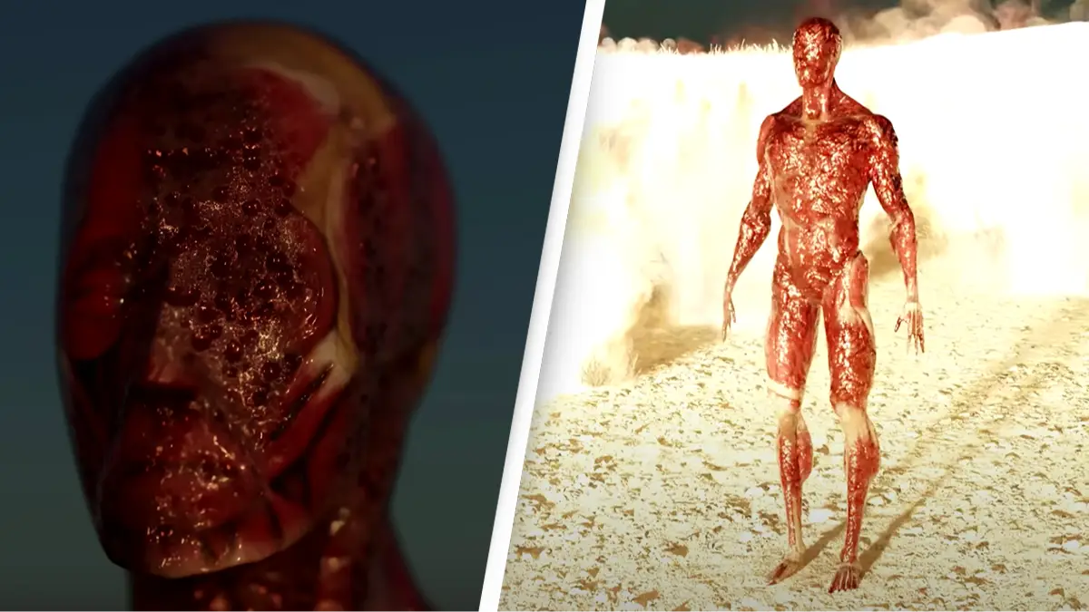 Graphic simulation shows exactly what a nuclear explosion would do to a human body