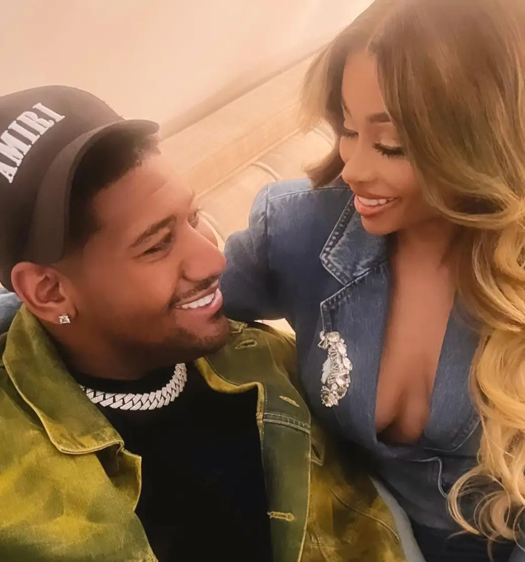 Blac Chyna and Derrick Milano are Instagram official.