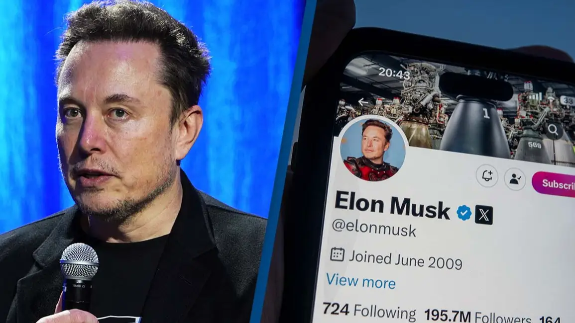 Elon Musk makes change to X after one feature was being abused and left his 'eyes bleeding'