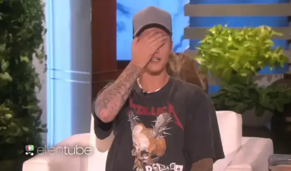 His 2015 interview has sparked controversy (YouTube/ TheEllenShow/ A Very Good Production Inc.)