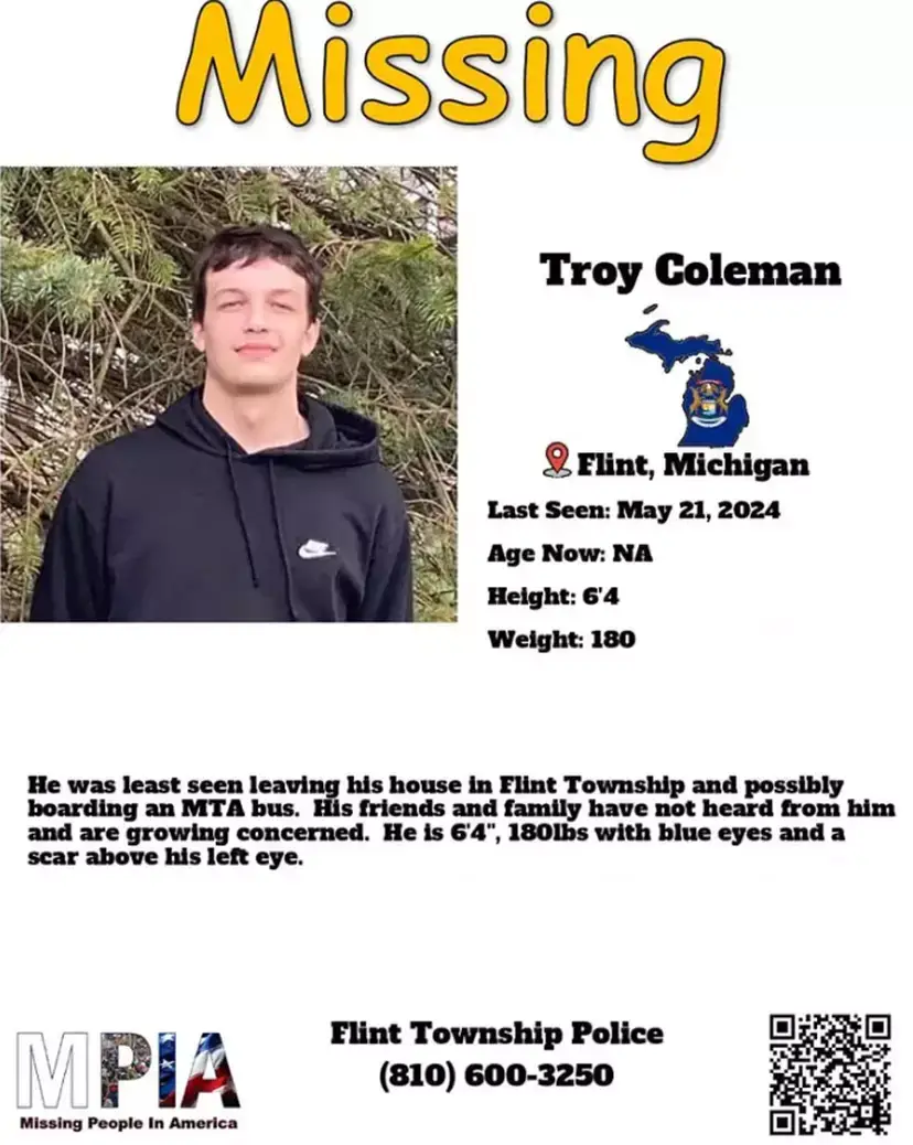 Troy had been missing for several weeks. (Missing and exploited children)