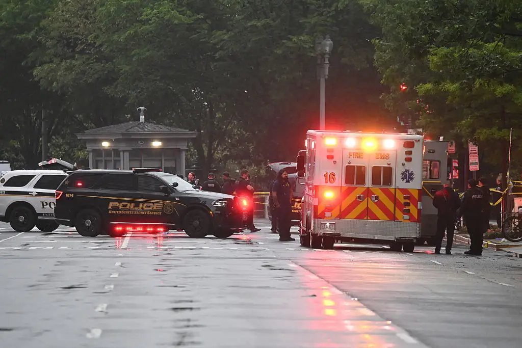Nasire Best opened fire on the White House grounds (Photo by Alex WROBLEWSKI / AFP via Getty Images)