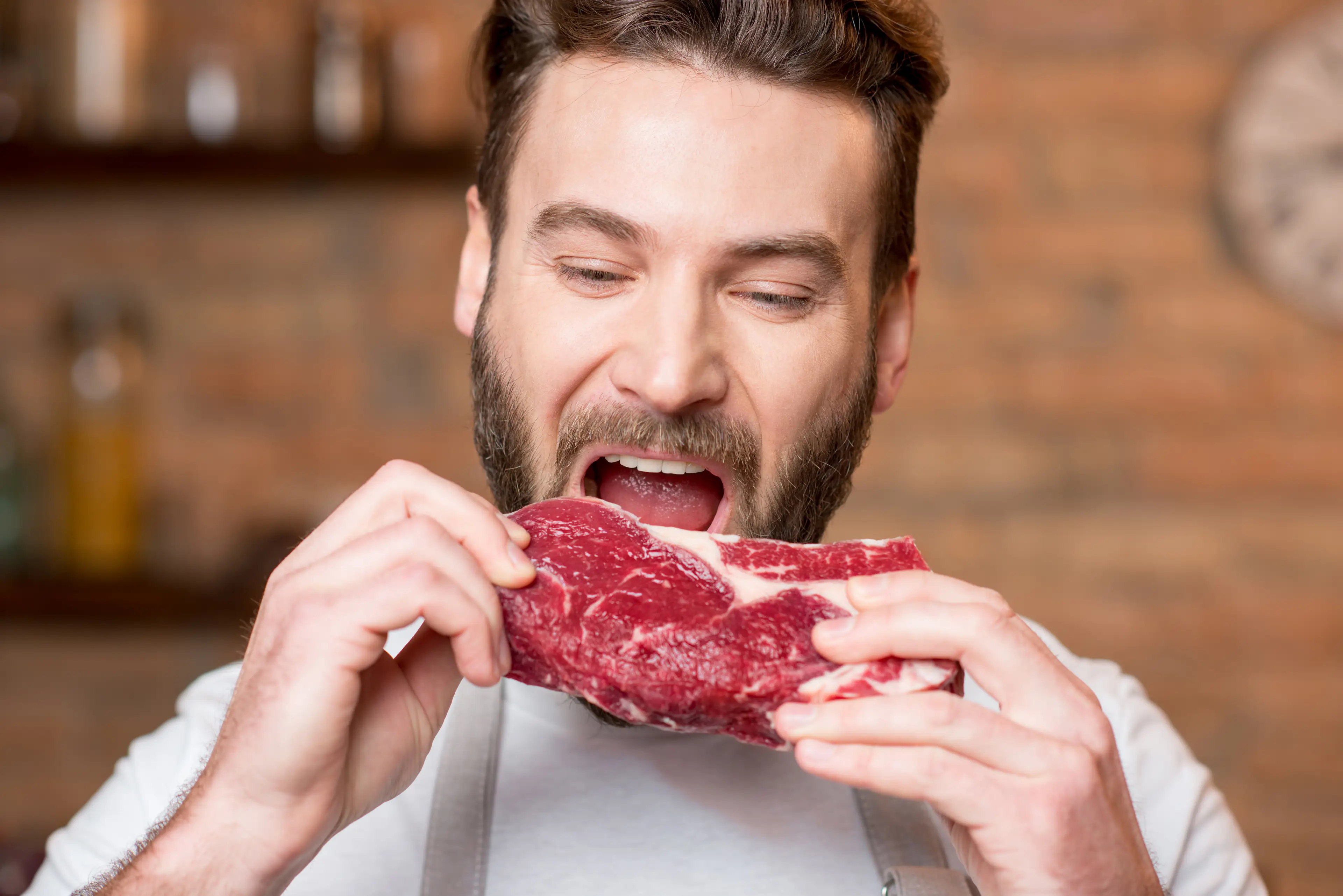 The carnivore diets sees people not eating fruit and veg (Getty Stock)