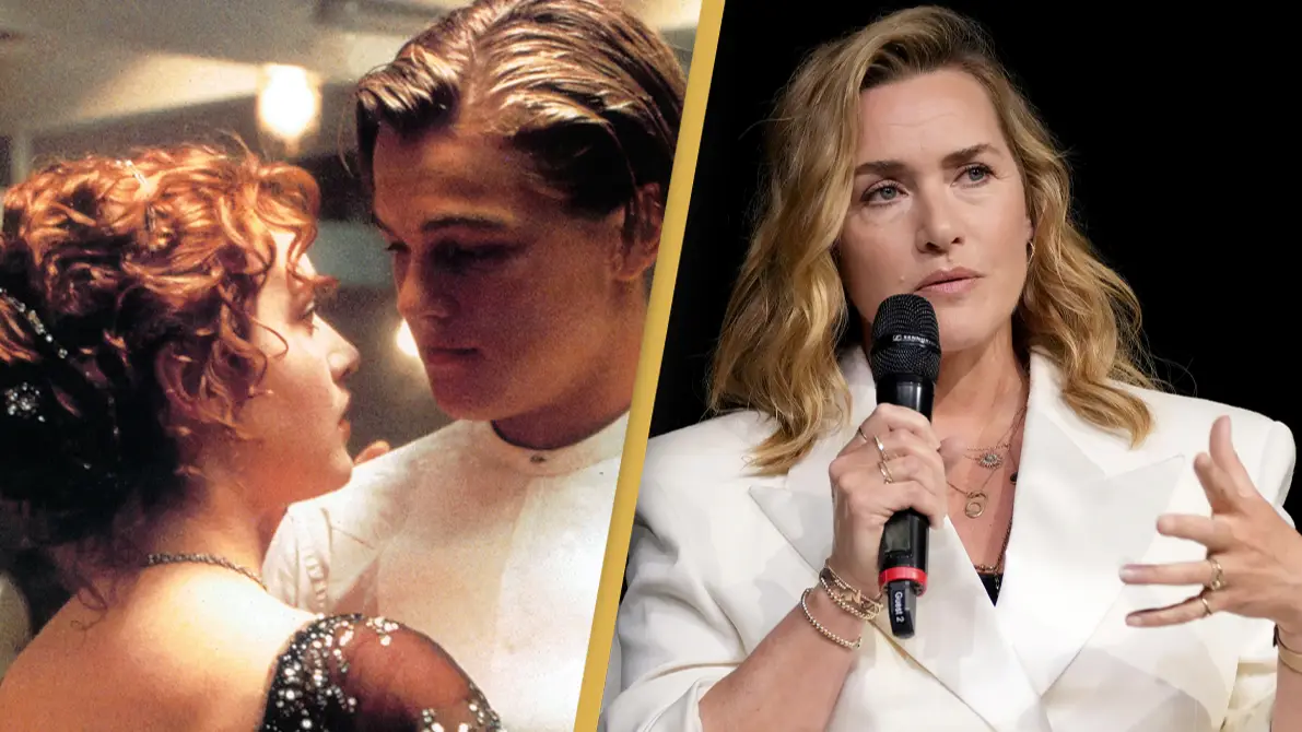 Kate Winslet shares huge secret about iconic kiss scene with Leonardo DiCaprio
