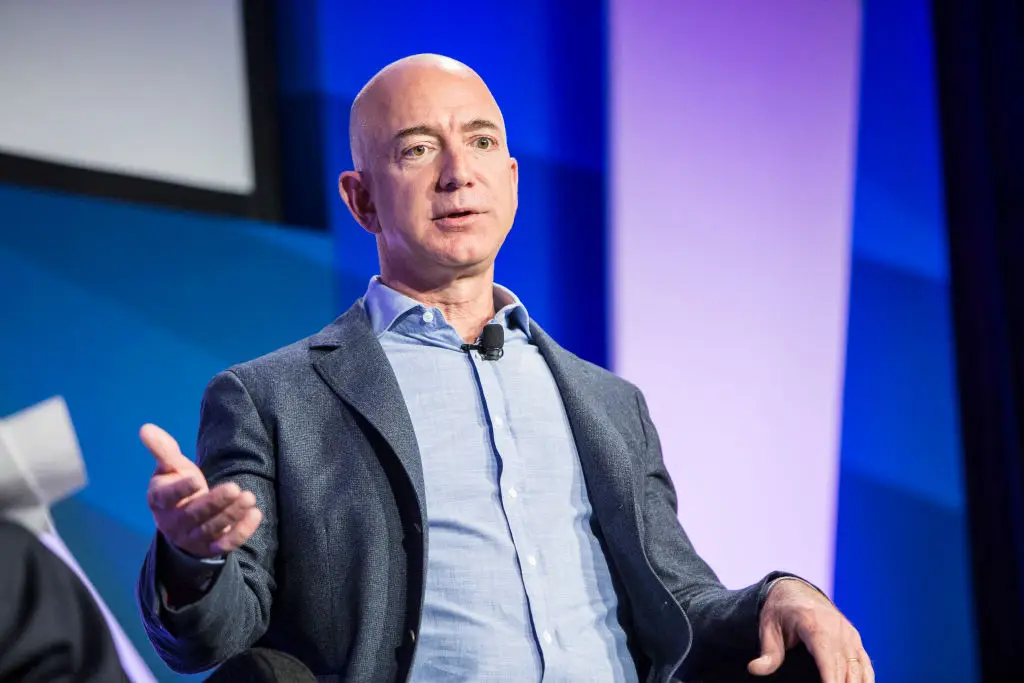 The Amazon CEO is the fourth richest person in the world. (April Greer For The Washington Post via Getty Images)