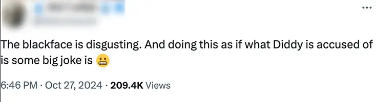 The students have been heavily criticized for their costumes (X)